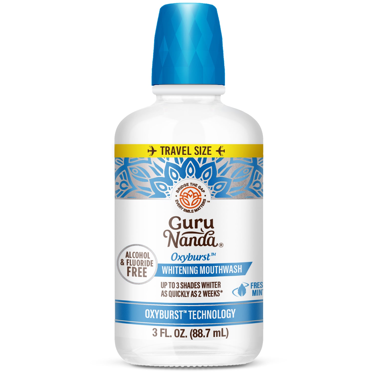 Oxyburst Whitening Oral Rinse Mouthwash - 3 oz