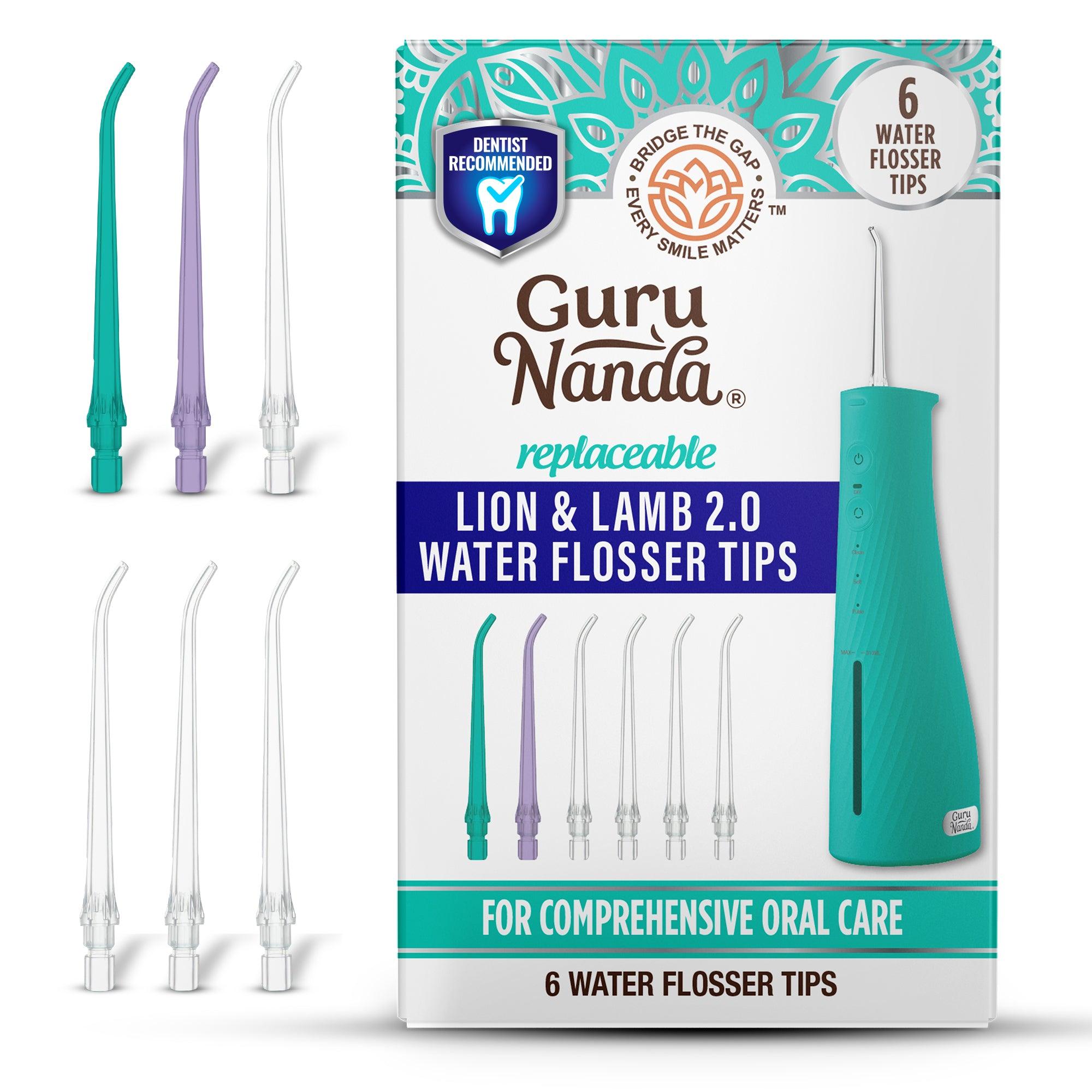 Lion & Lamb 2.0 Replacement Water Flosser Tips