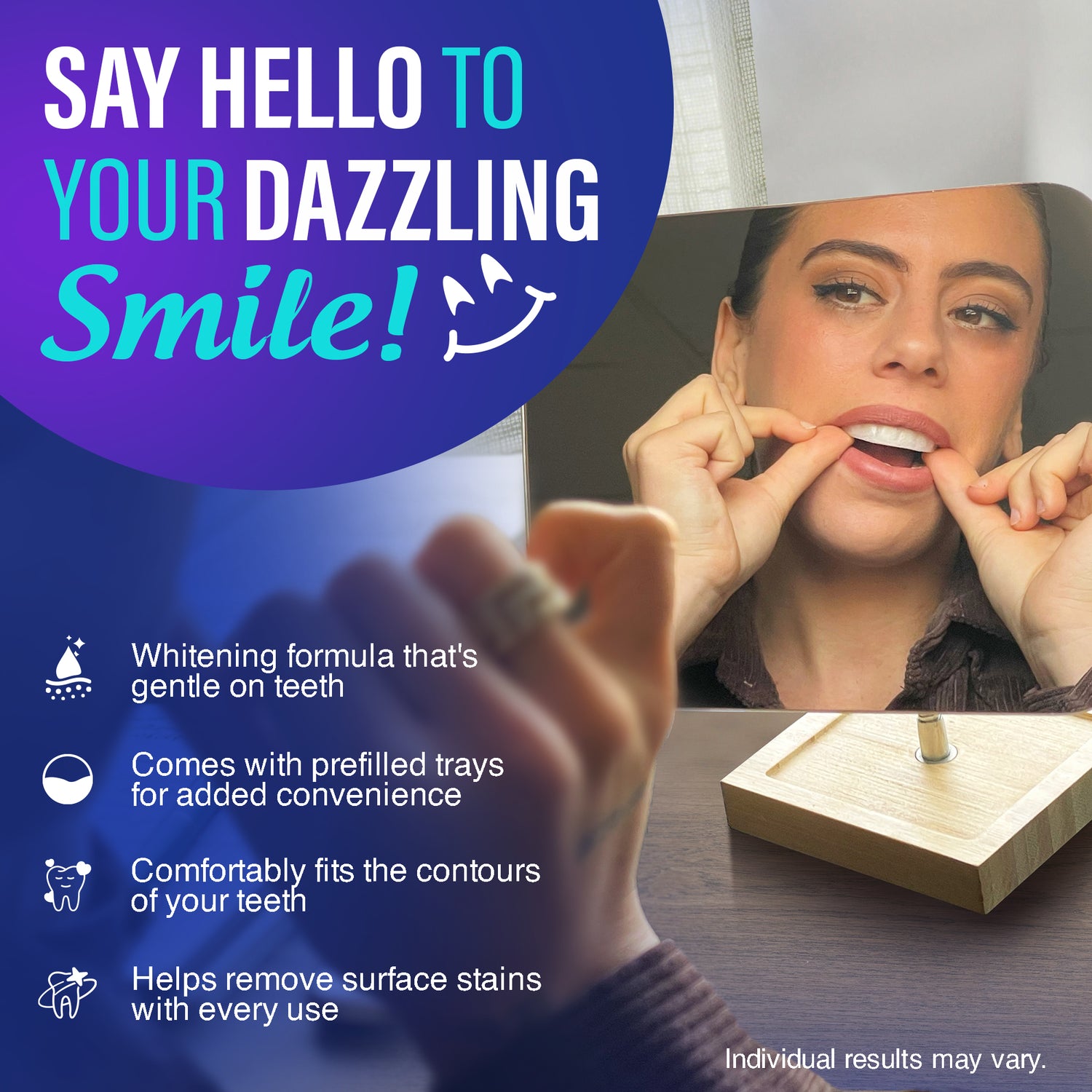 Professional Ready-to-Use Whitening Trays (7 Treatments)