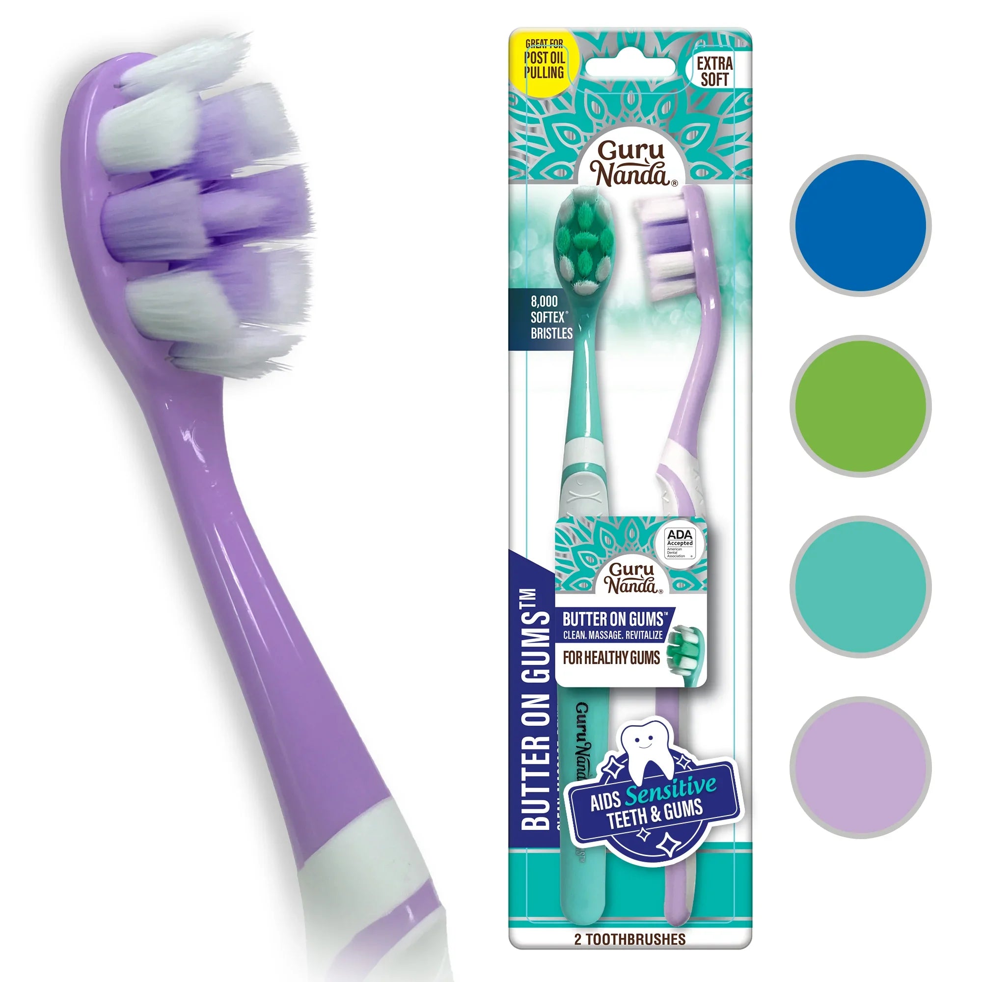 Brosse à dents Butter On Gums (2 unités)