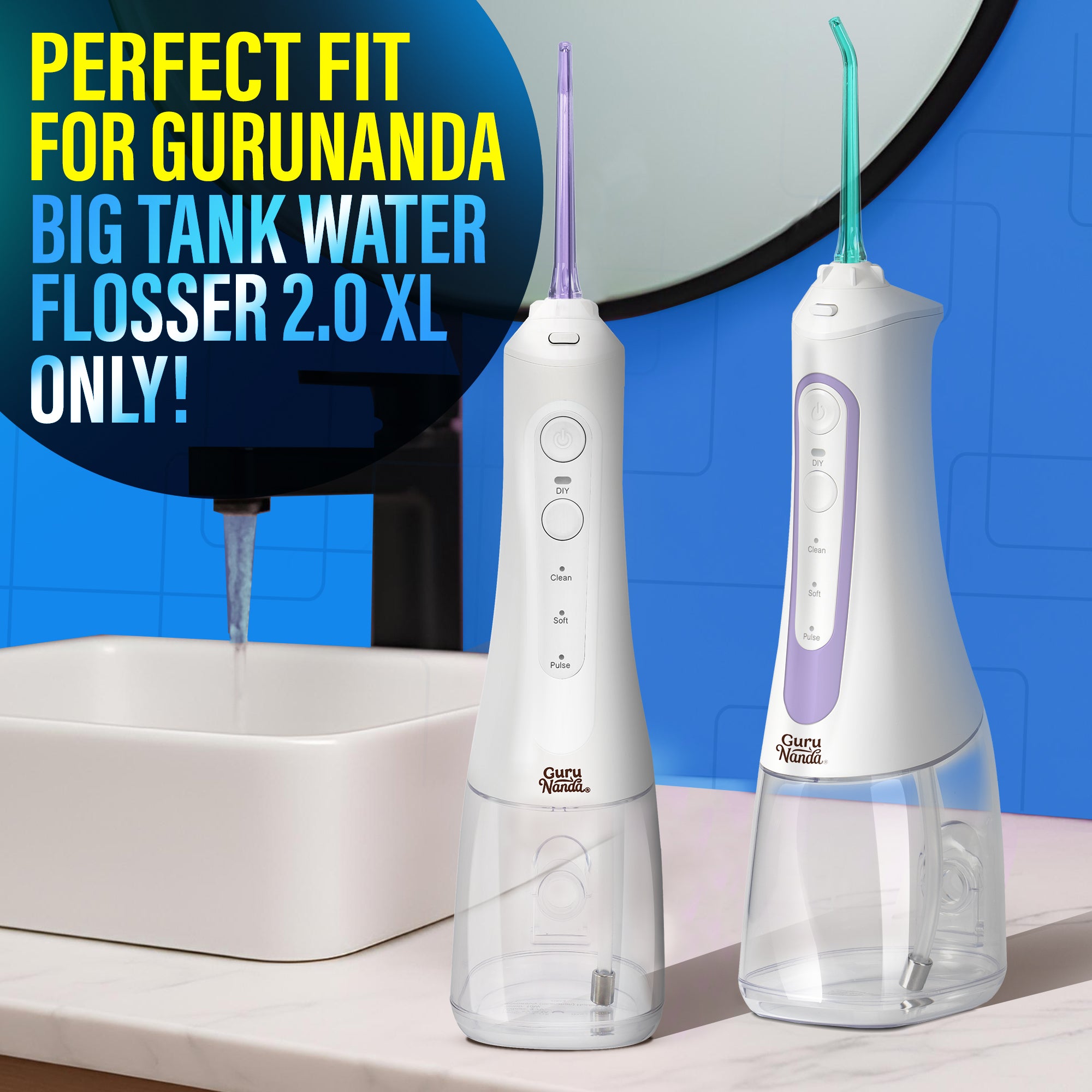 Replacement Floss Tips for Deep Clean Dental Water Flosser 2.0 XL