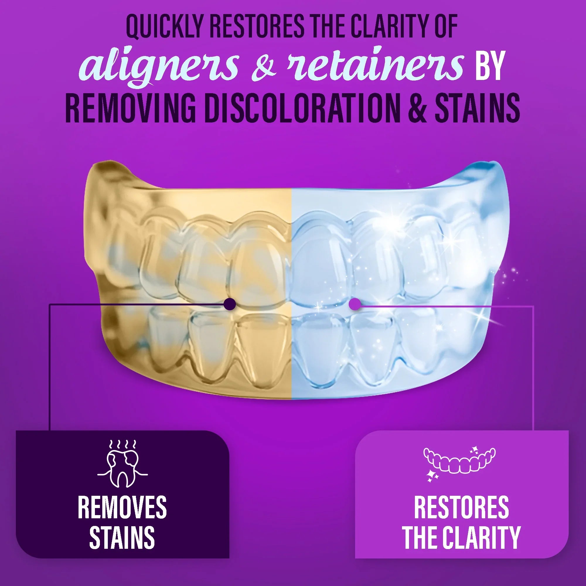 Aligner & Retainer Foam Cleaner (3.38 Fl Oz)