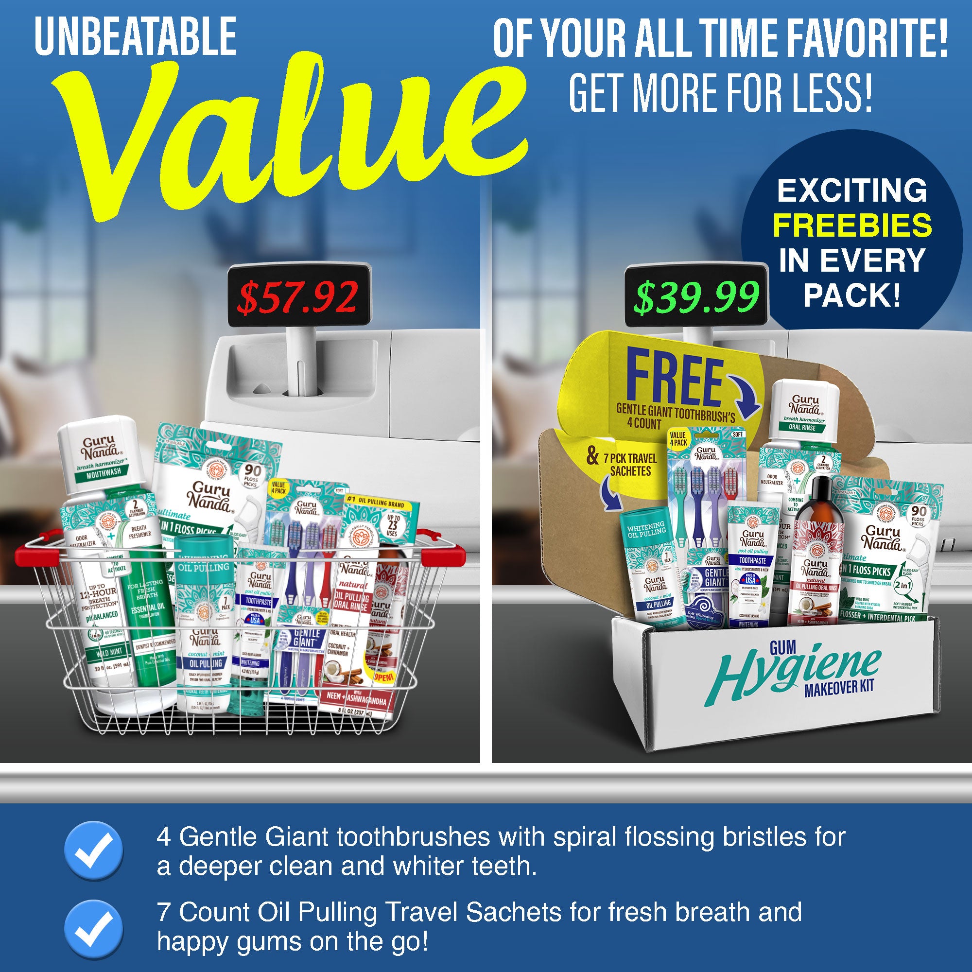 Gum Hygiene Makeover Kit — Dental Hygiene Kit