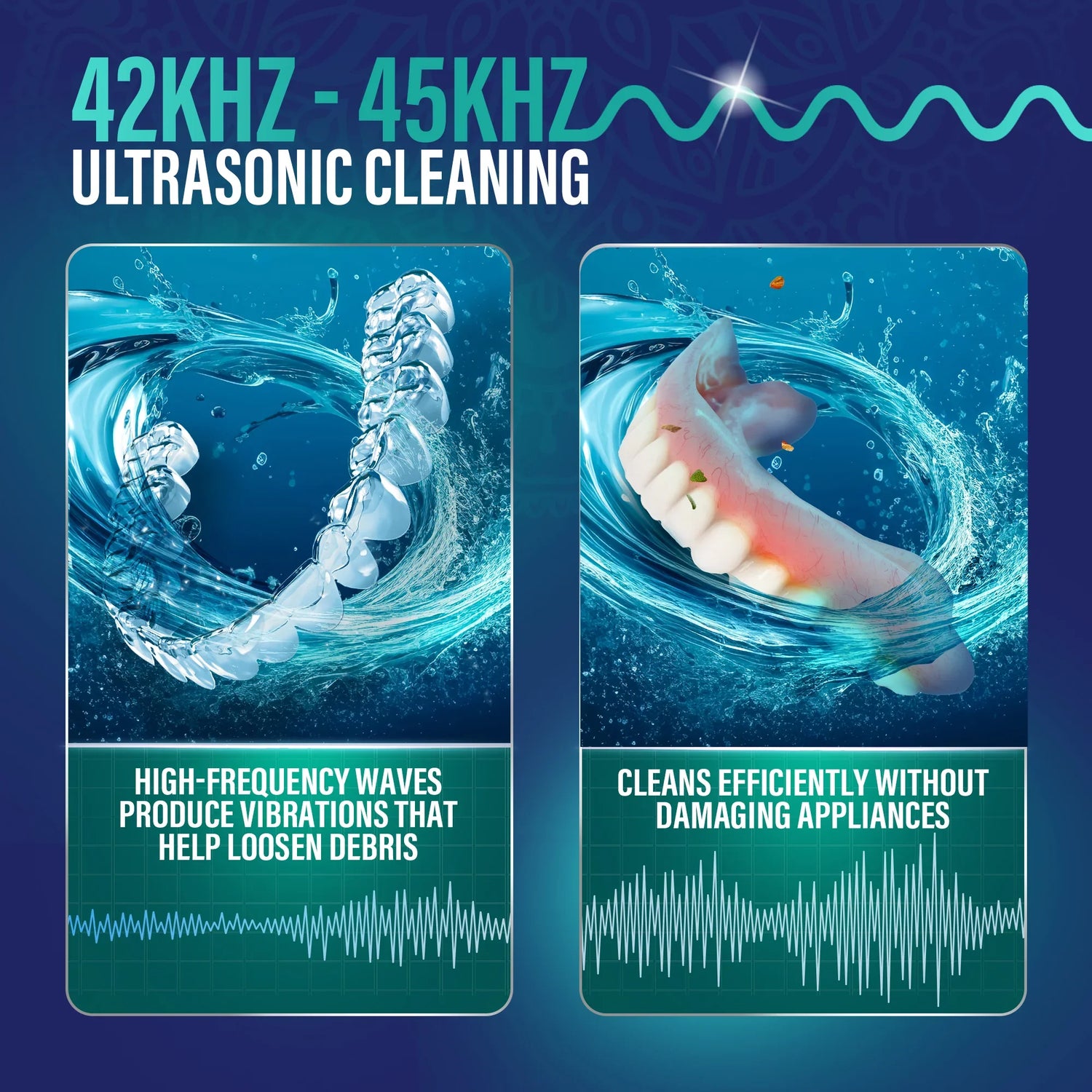 Retainer & Denture Cleaning Pod