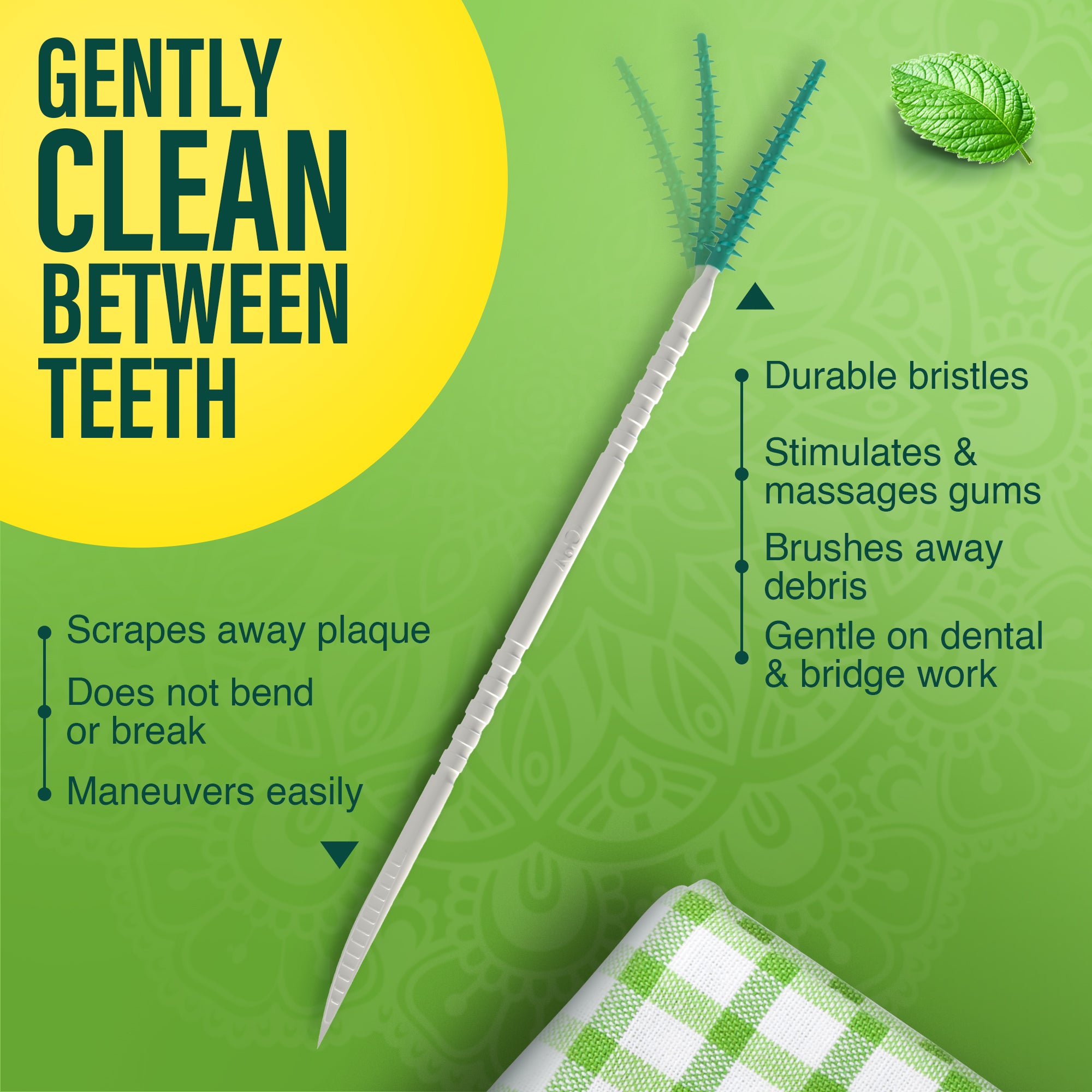 2-in-1 QuickPik Toothpick(300 Count) with Case