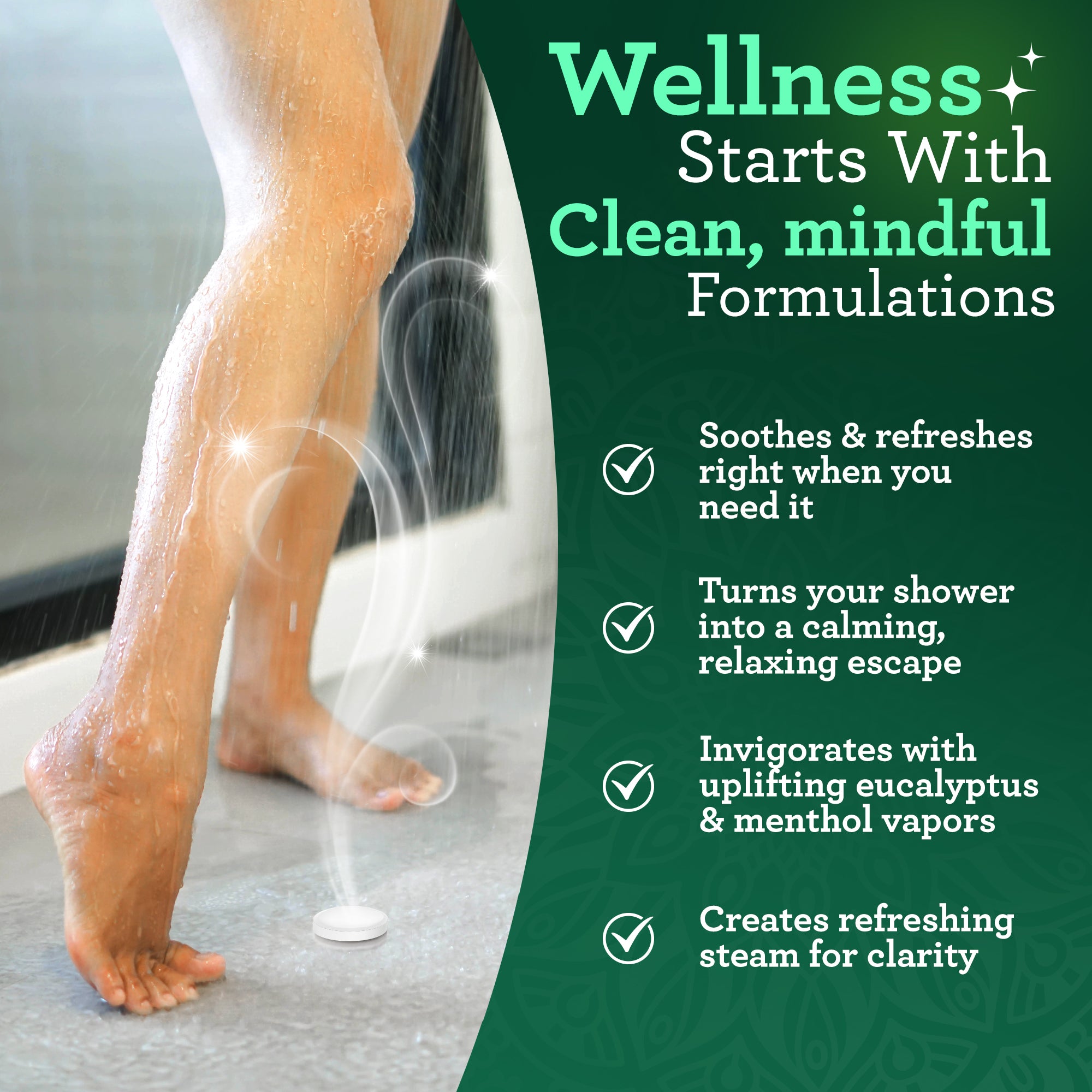 Eucalyptus Vapor Shower Tablets – 10 Count