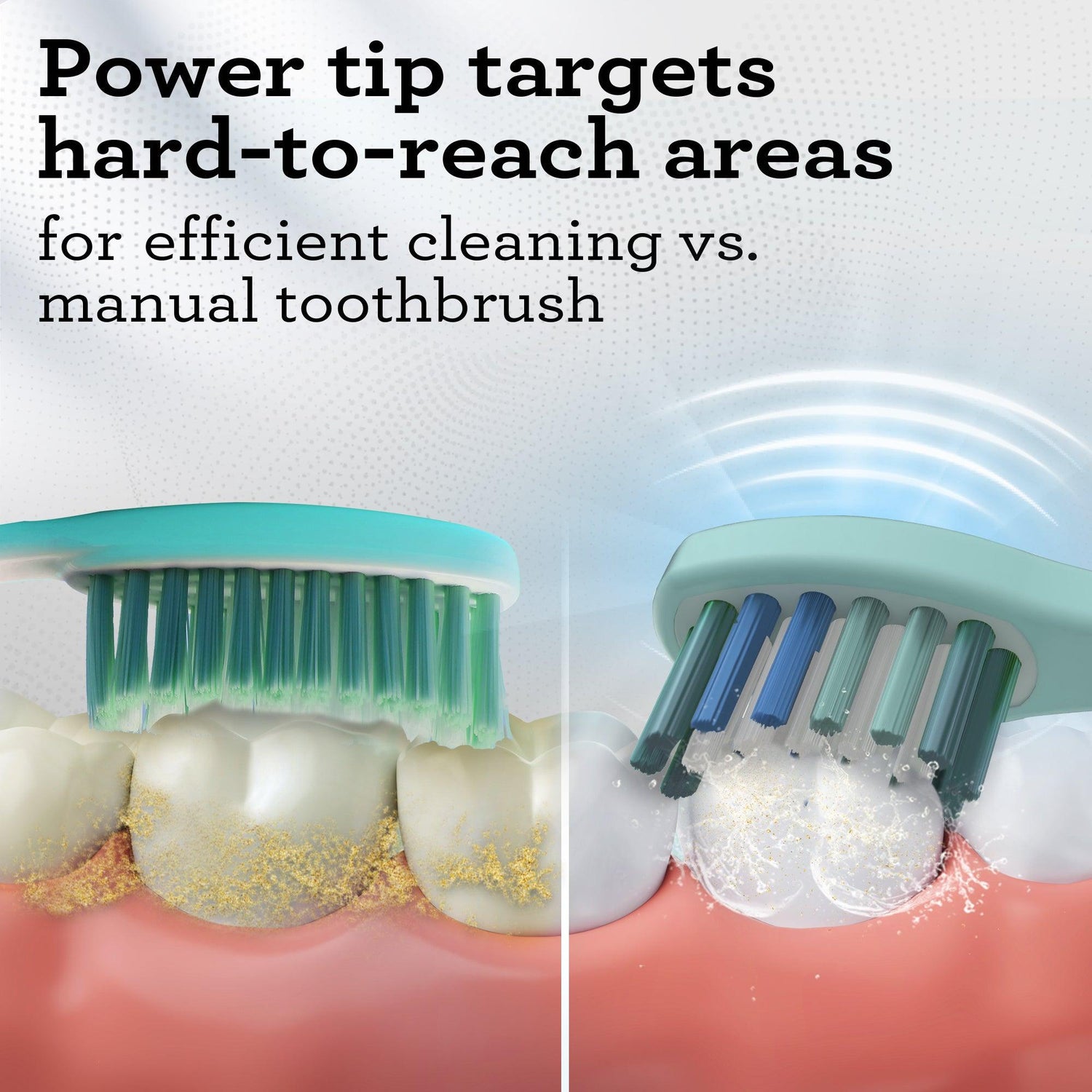 GuruNanda Lion & Lamb 2.0 Replacement Brush Head (Pack of 6) - White