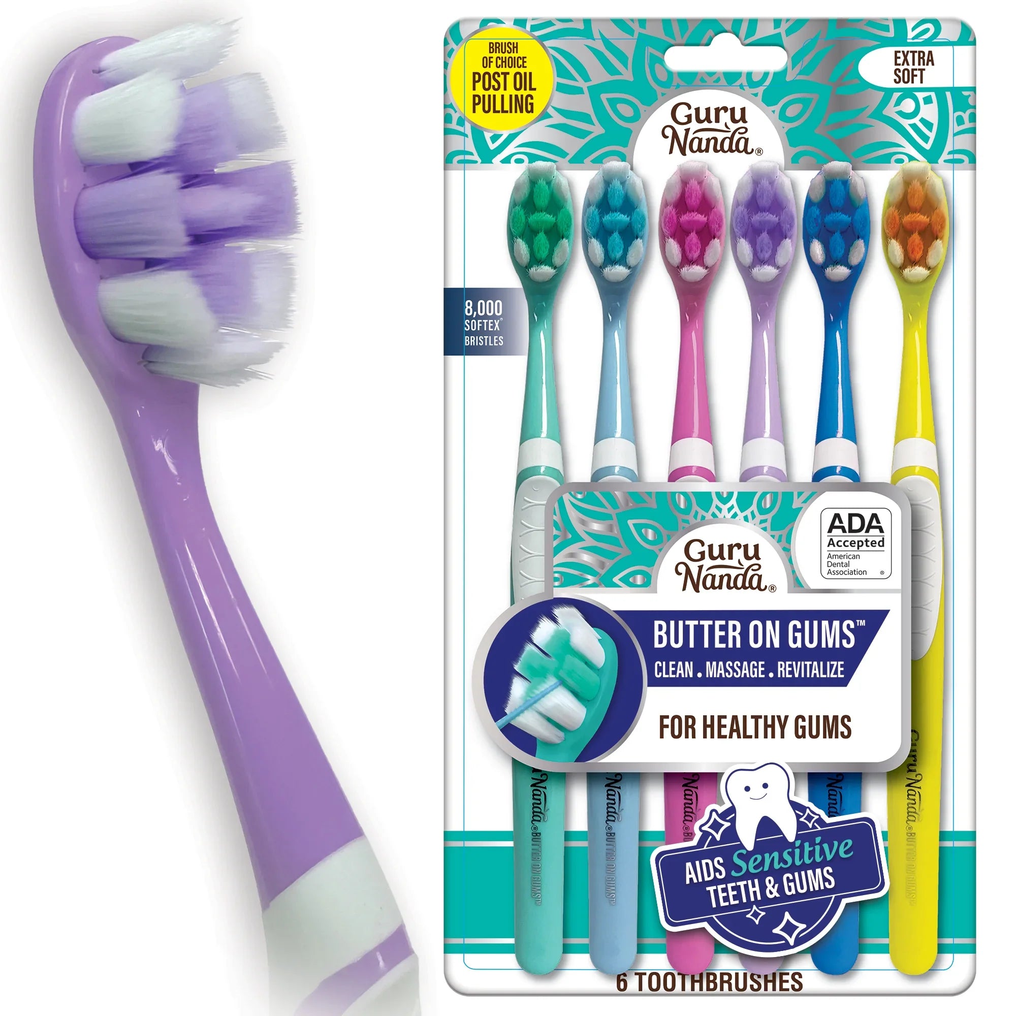 Butter on Gums Toothbrush (6-count)