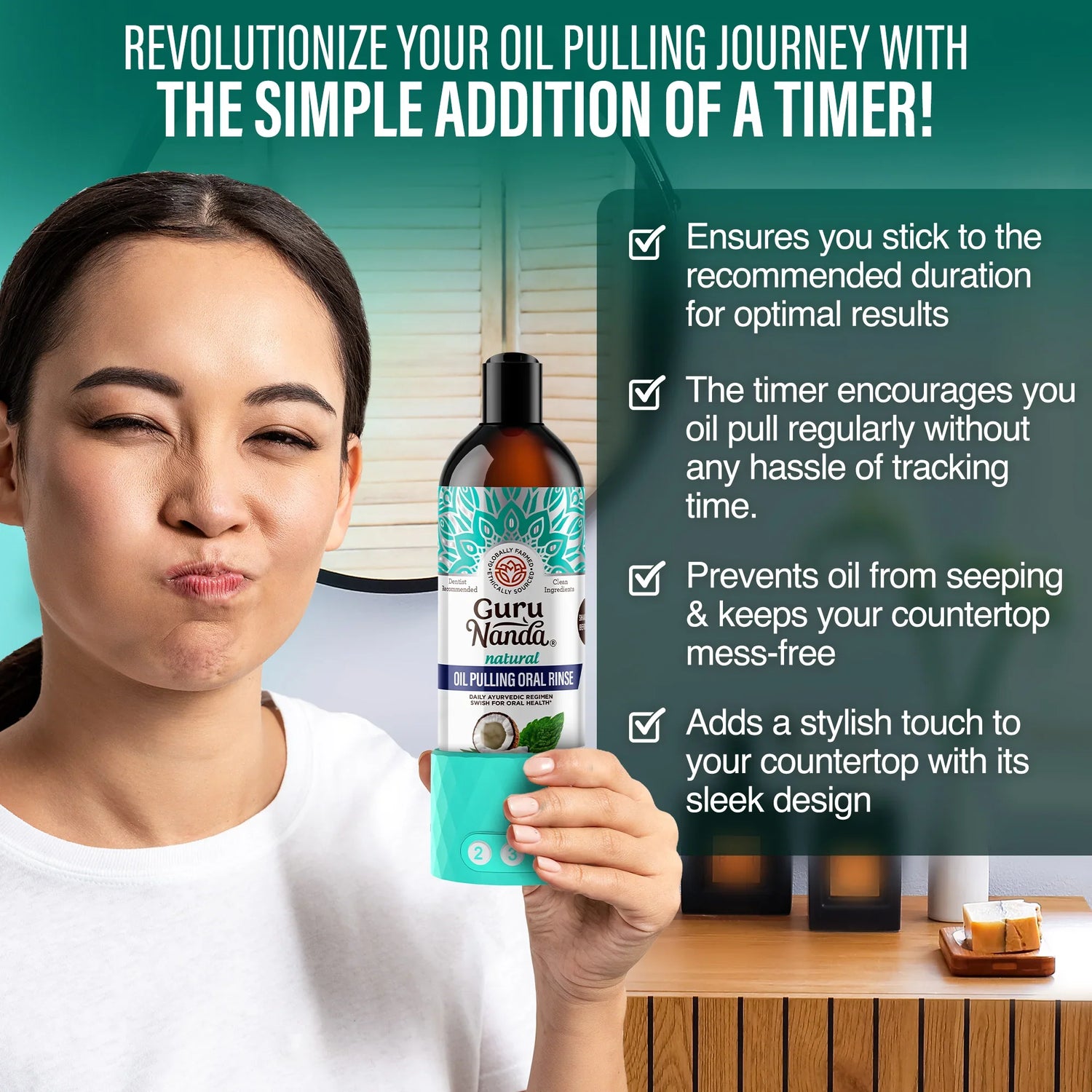 Oil Pulling Timer