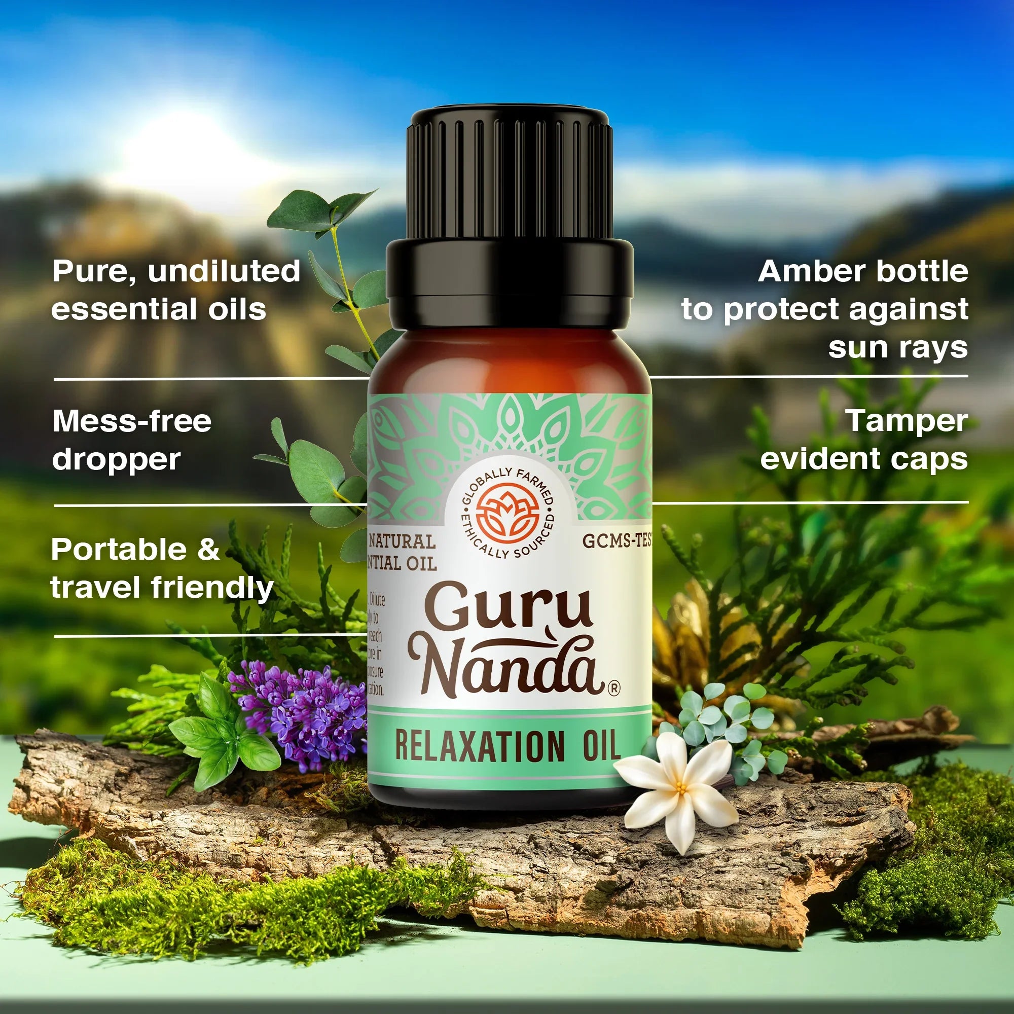 6 Essential Oil Blends Set, 10 ML
