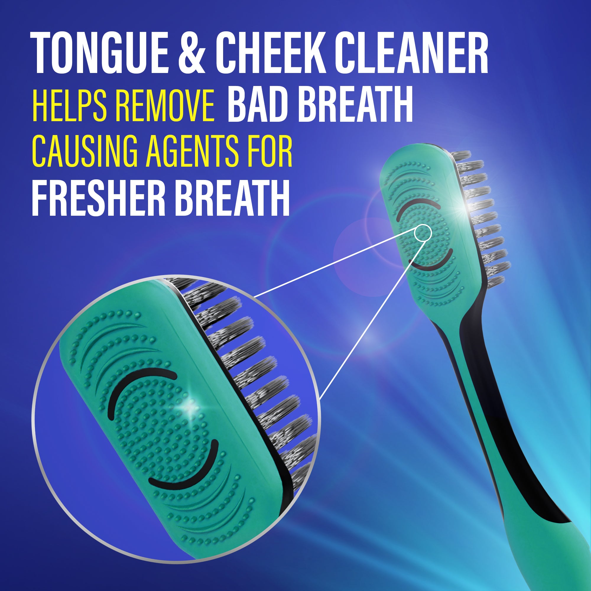 Gentle Giant Charcoal Whitening Spiral Toothbrush - 2 Pack