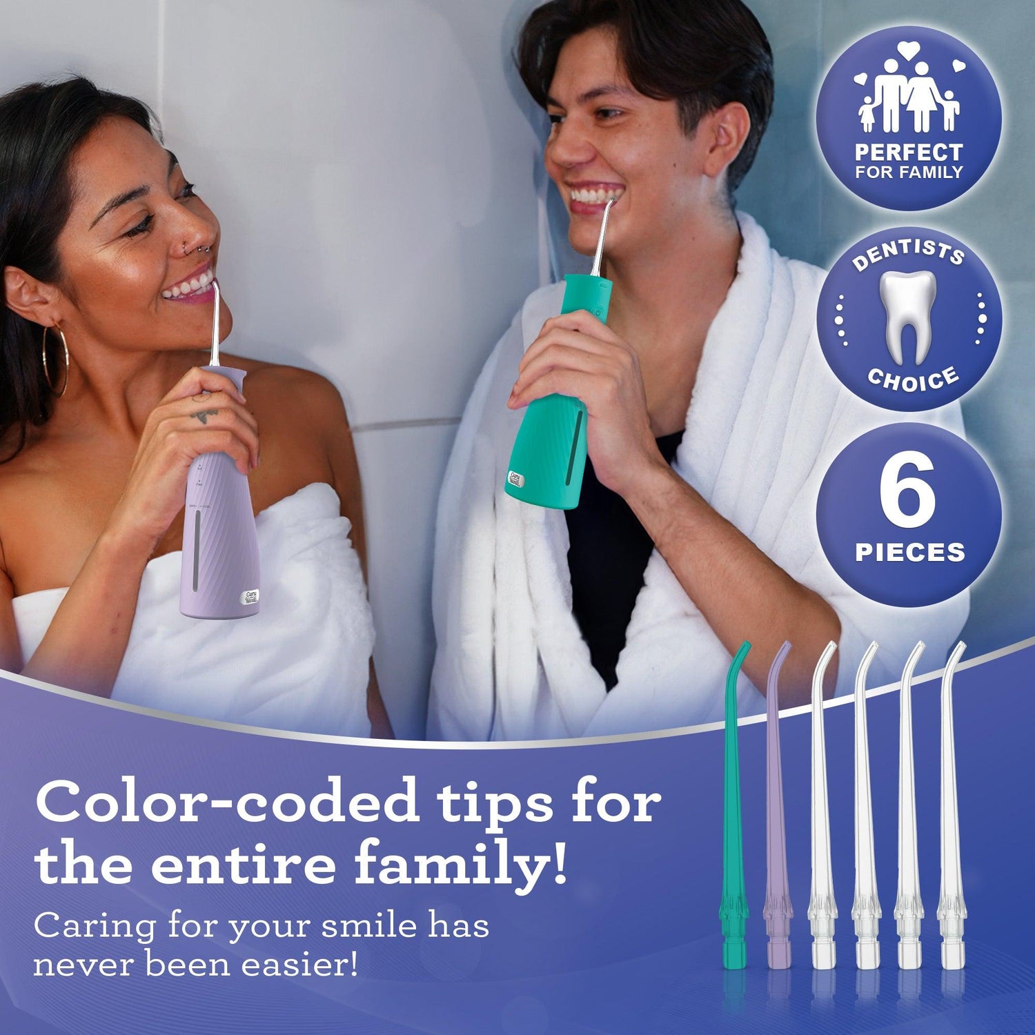 Lion & Lamb 2.0 Replacement Water Flosser Tips