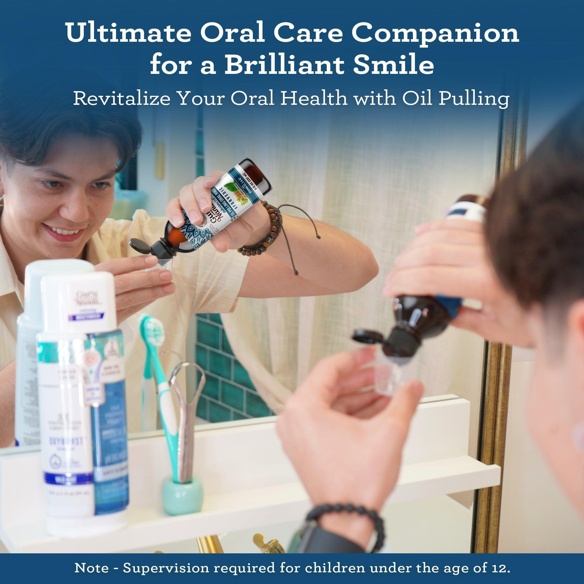 Advanced Formula Pulling Oil for Teeth & Gums, 8 Fl Oz - 1 Pk