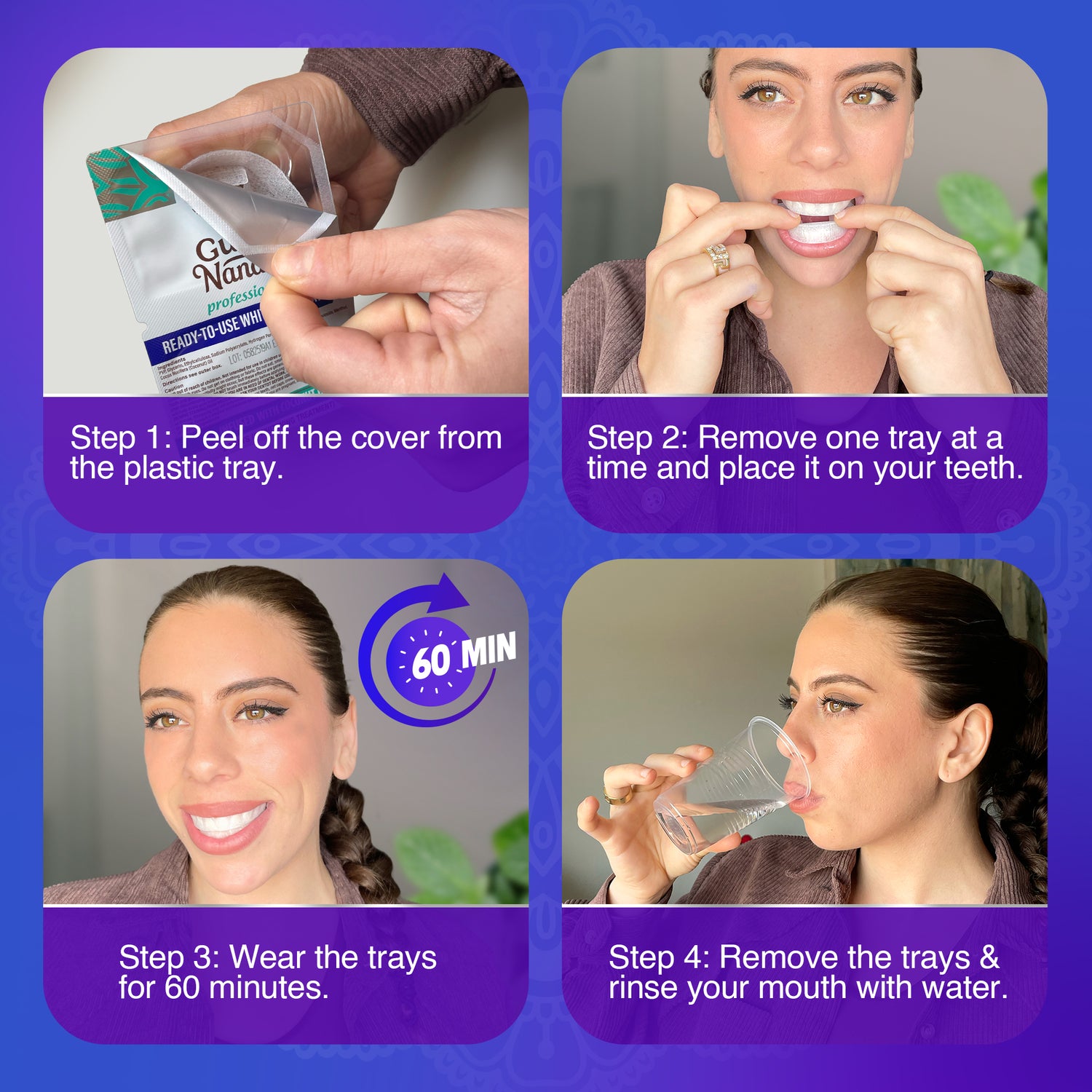 Professional Ready-to-Use Whitening Trays (7 Treatments)