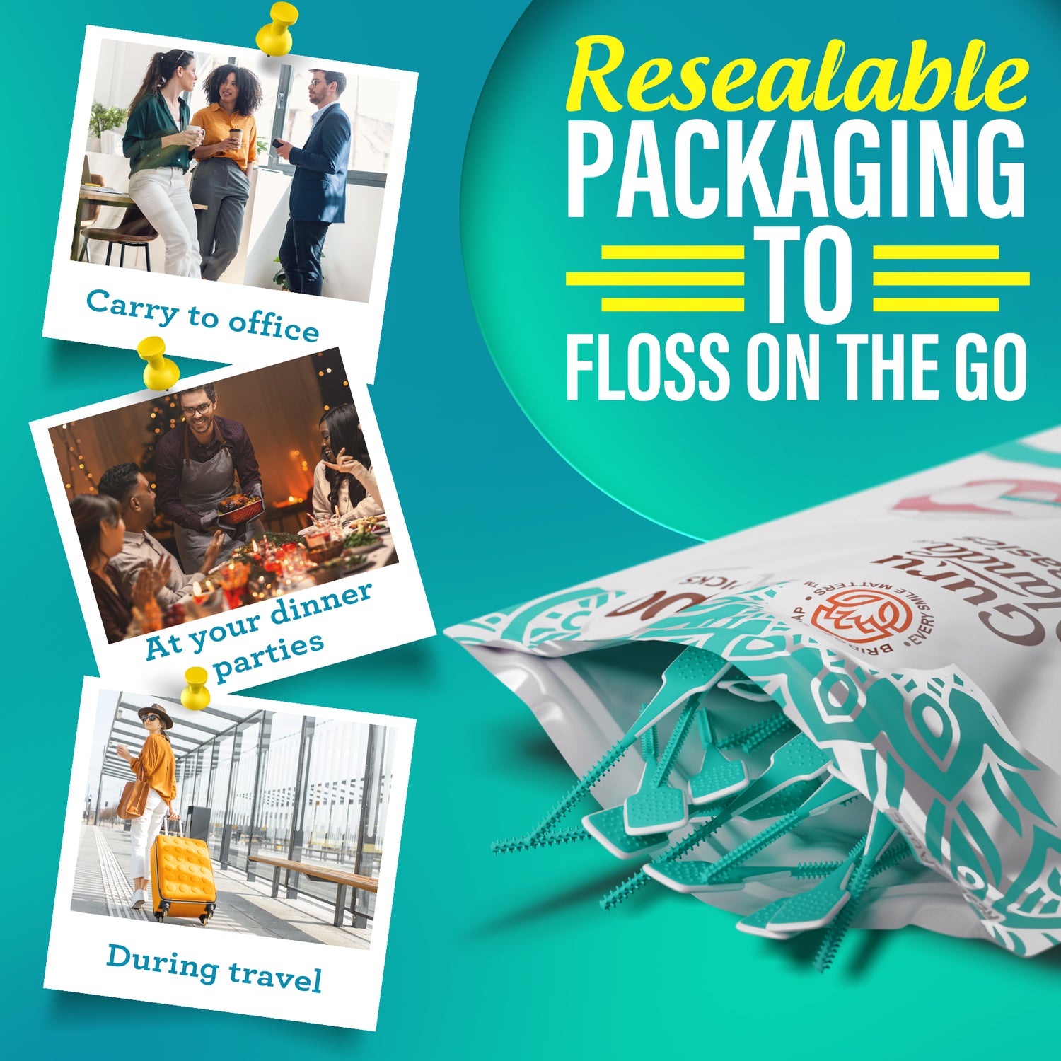 Super Soft Interdental Slimpicks - 100 Count