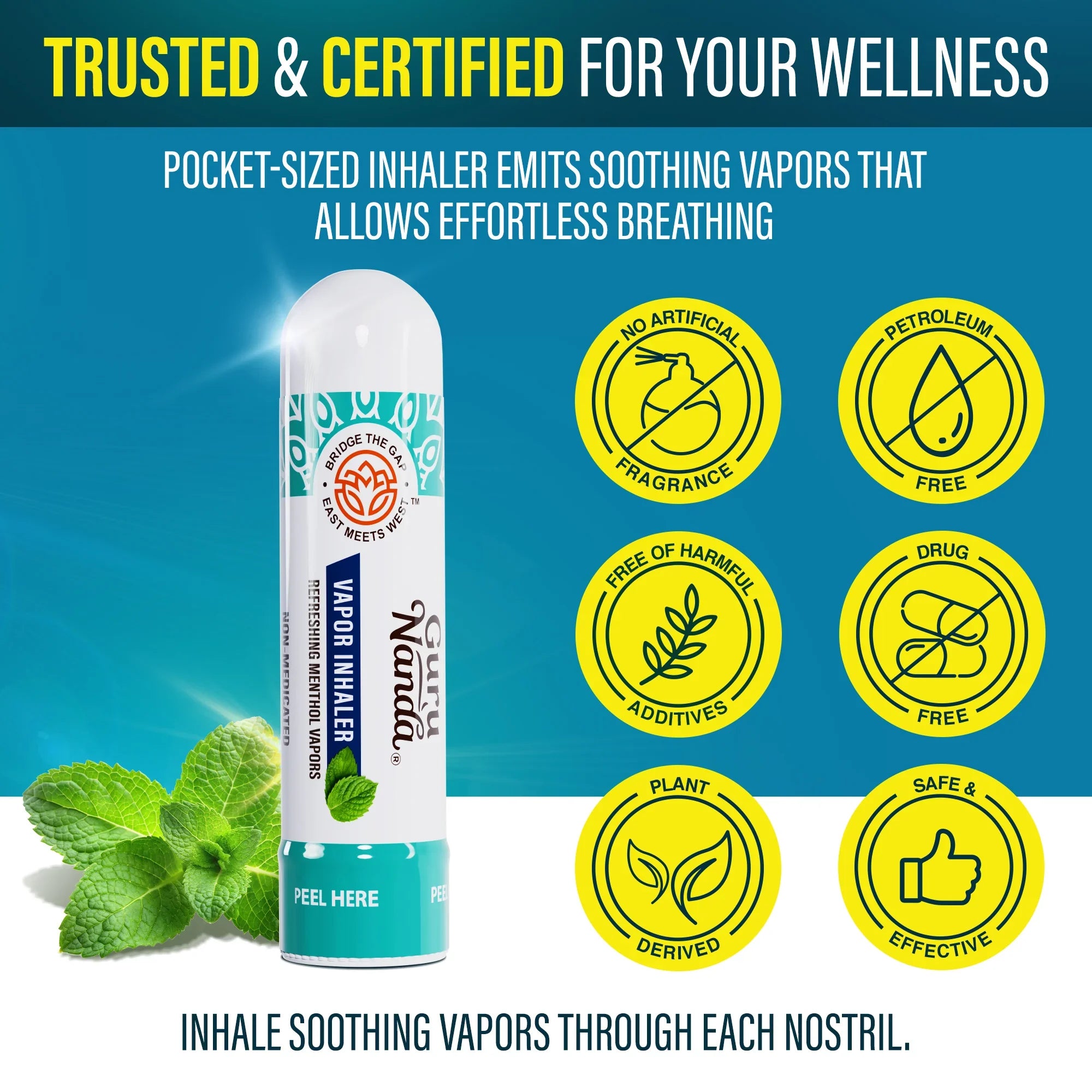 Non-Medicated Vapor Inhaler - 1 Count