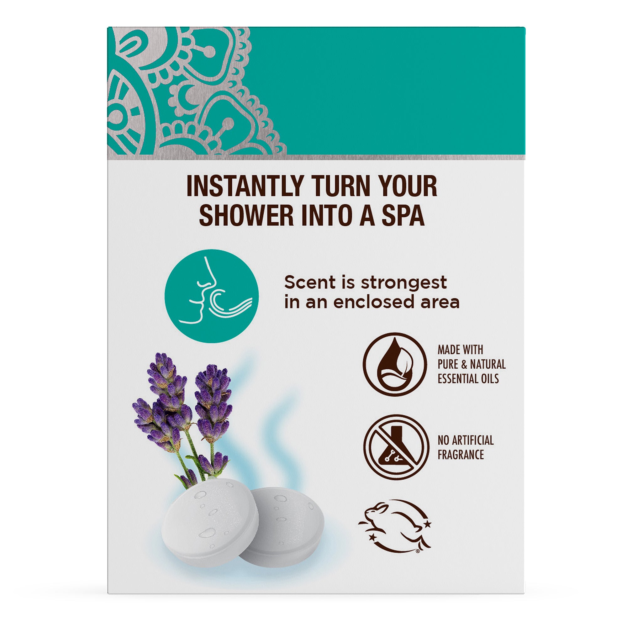 Lavender Vapor Shower Tablets - 5 Count