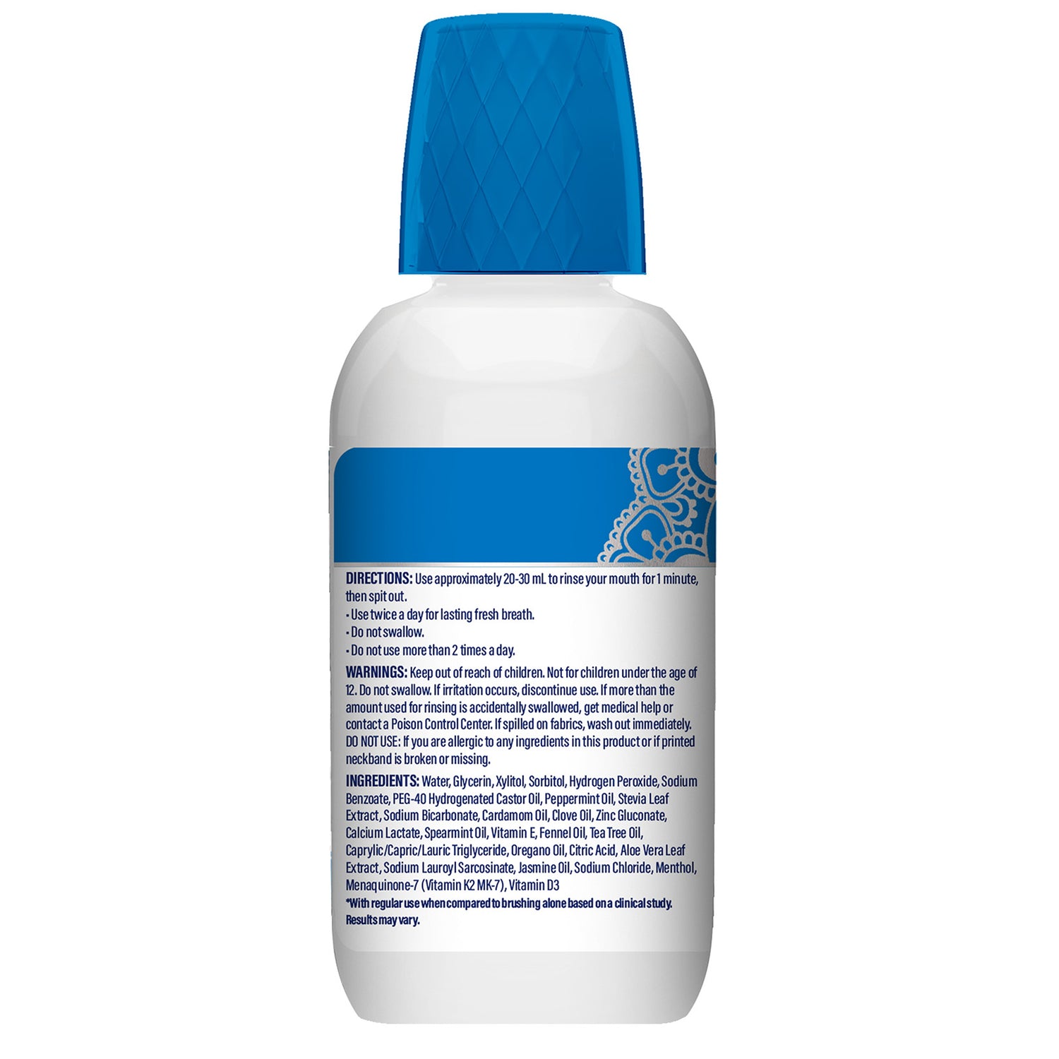 Oxyburst Whitening Oral Rinse Mouthwash - 3 oz