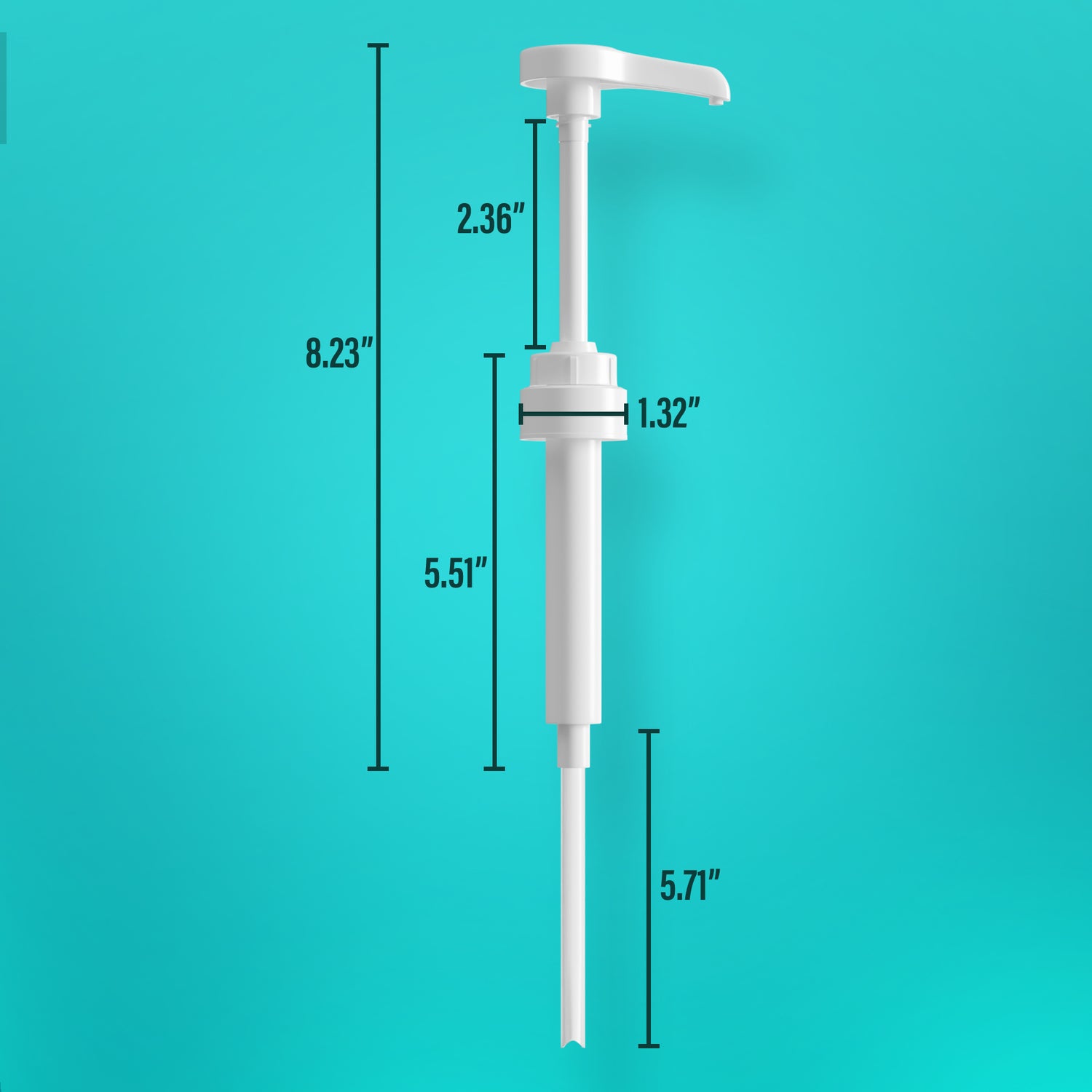 Mouthwash Dispenser Pump and Cup Holder for 16oz & 1L