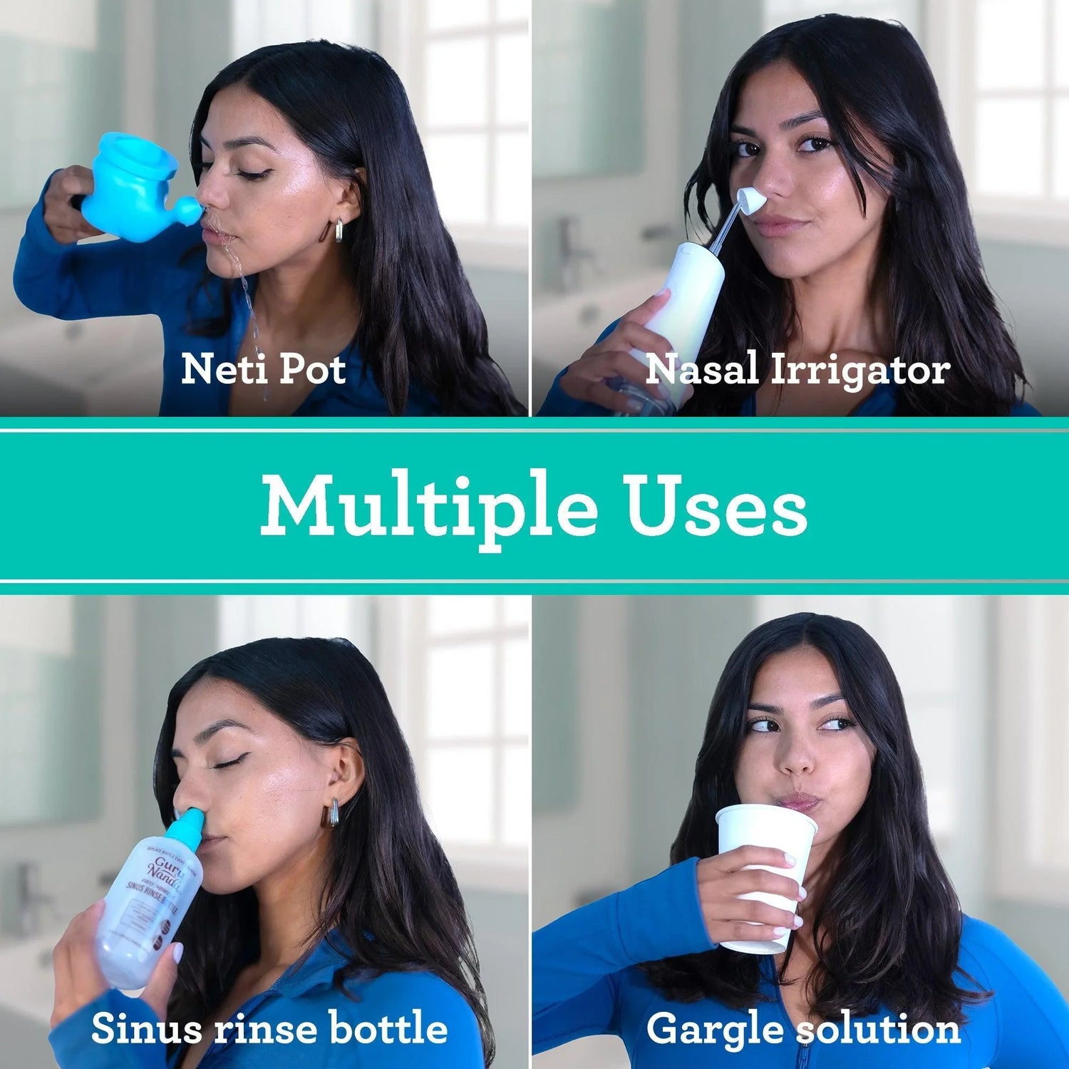 Premixed Saline Packets - 192 Count