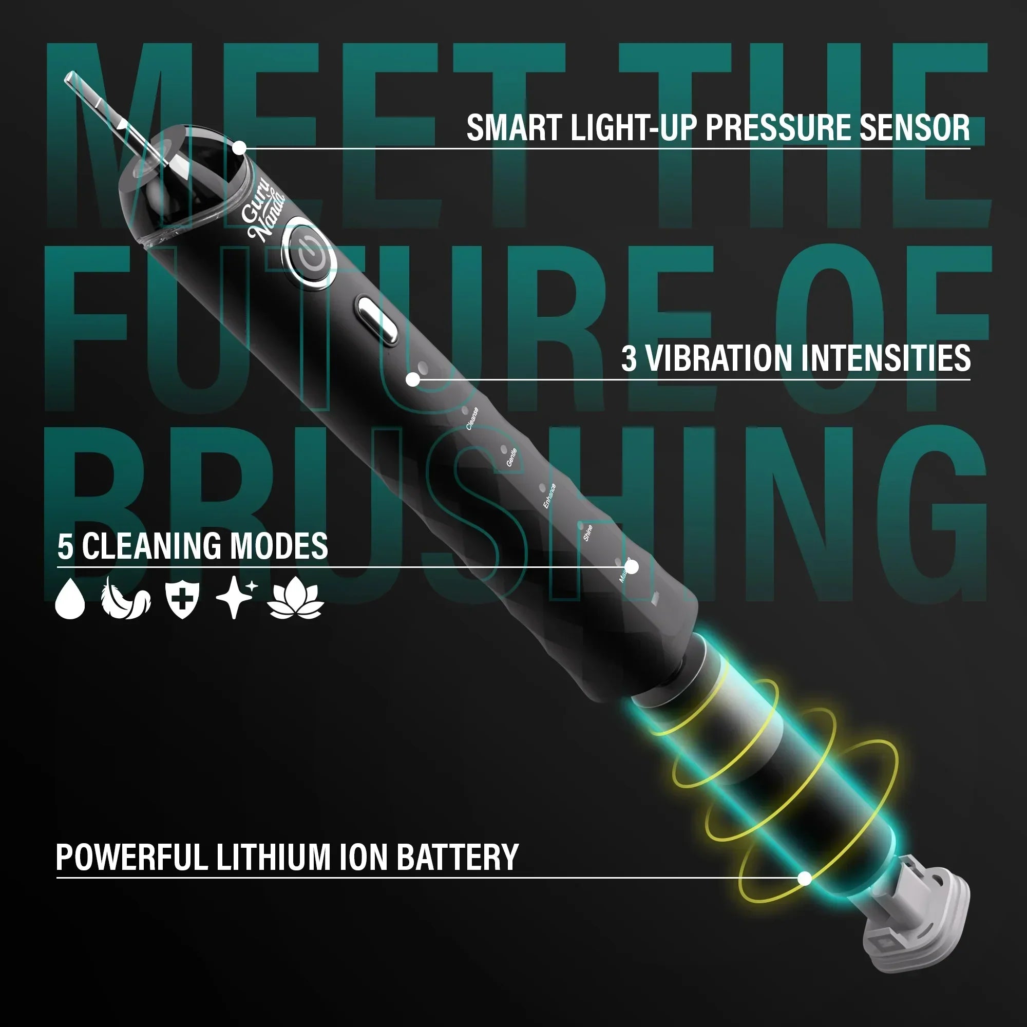 Butter On Gums Pressure Sensor Electric Toothbrush 2.0