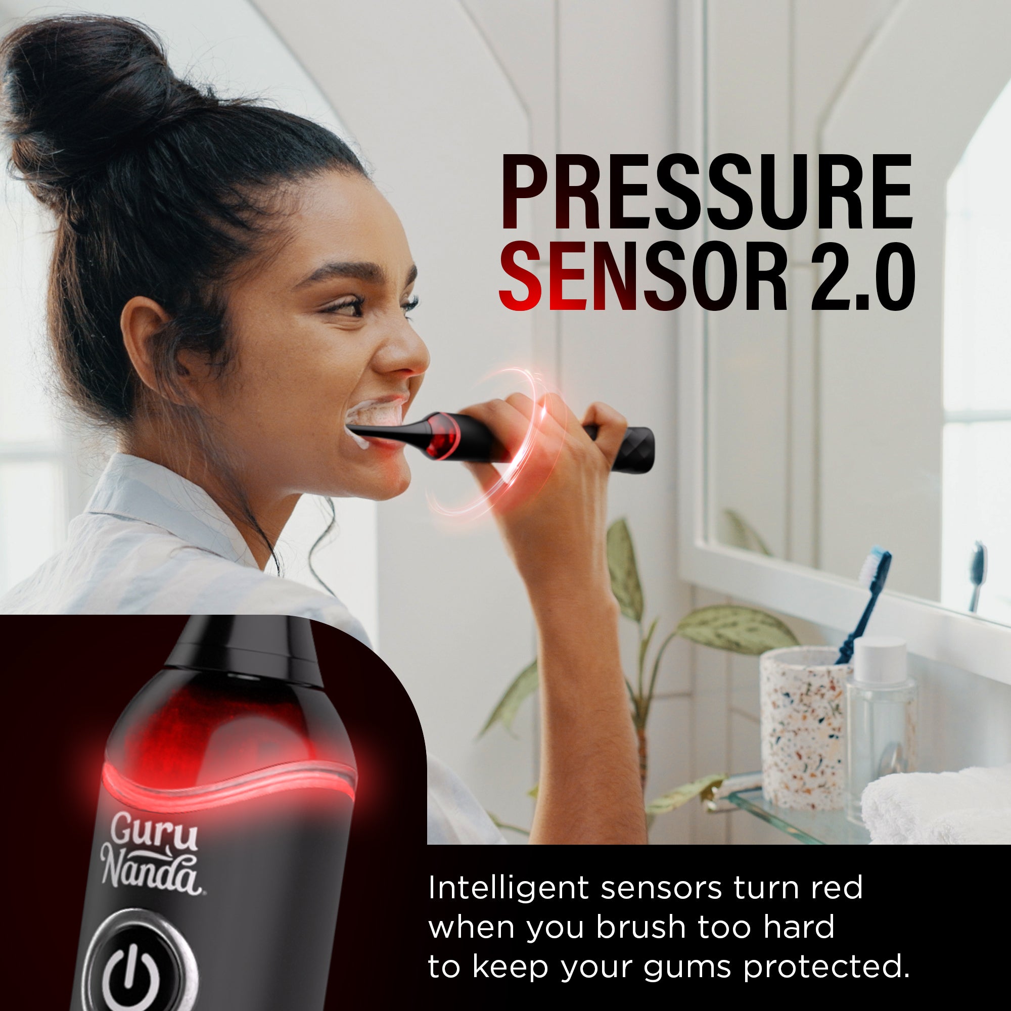 Butter On Gums Pressure Sensor Electric Toothbrush 2.0