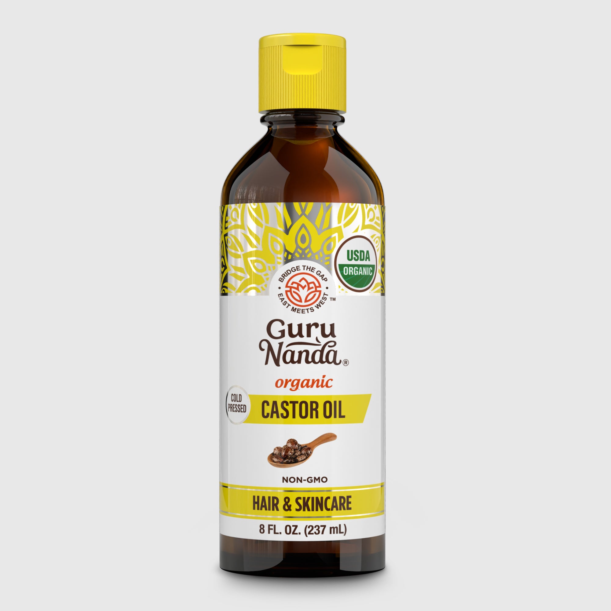Aceite de ricino orgánico – 8 oz
