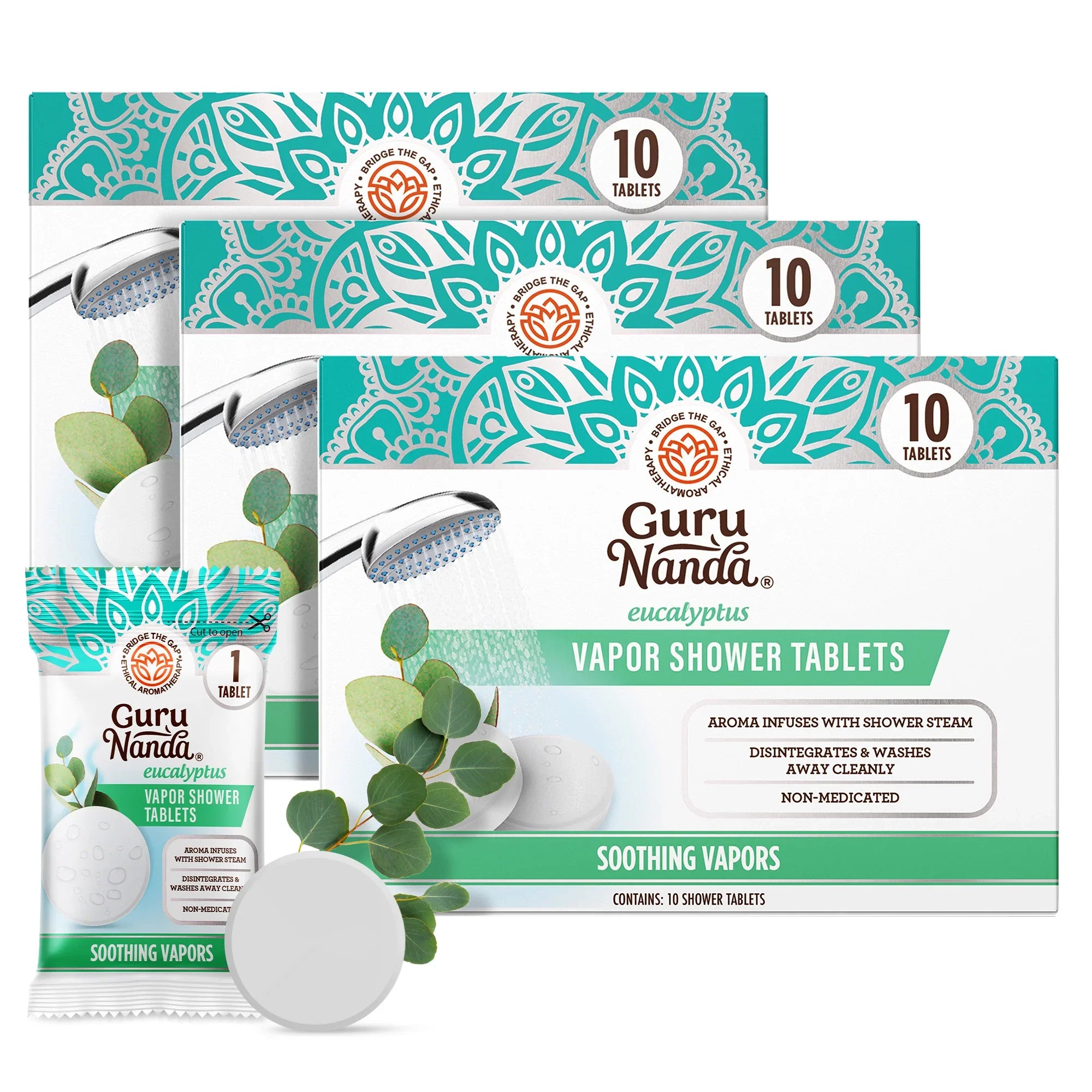 Eucalyptus Vapor Shower Tablets – 30 Count