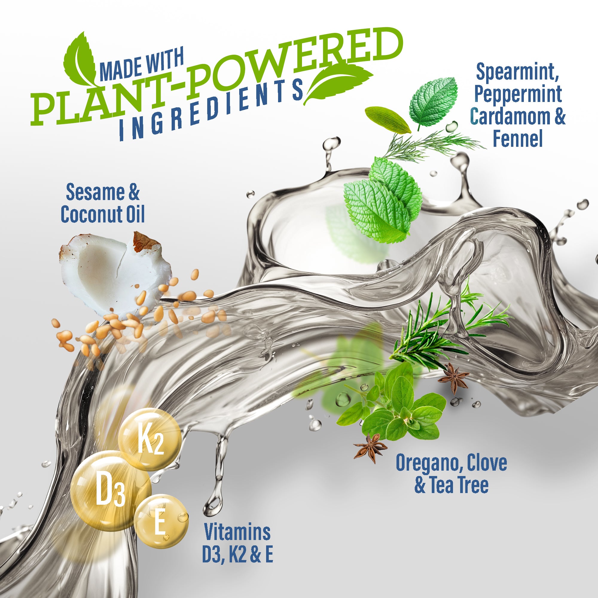 Aceite de extracción de fórmula avanzada para dientes y encías, 8 onzas líquidas (paquete de 3)