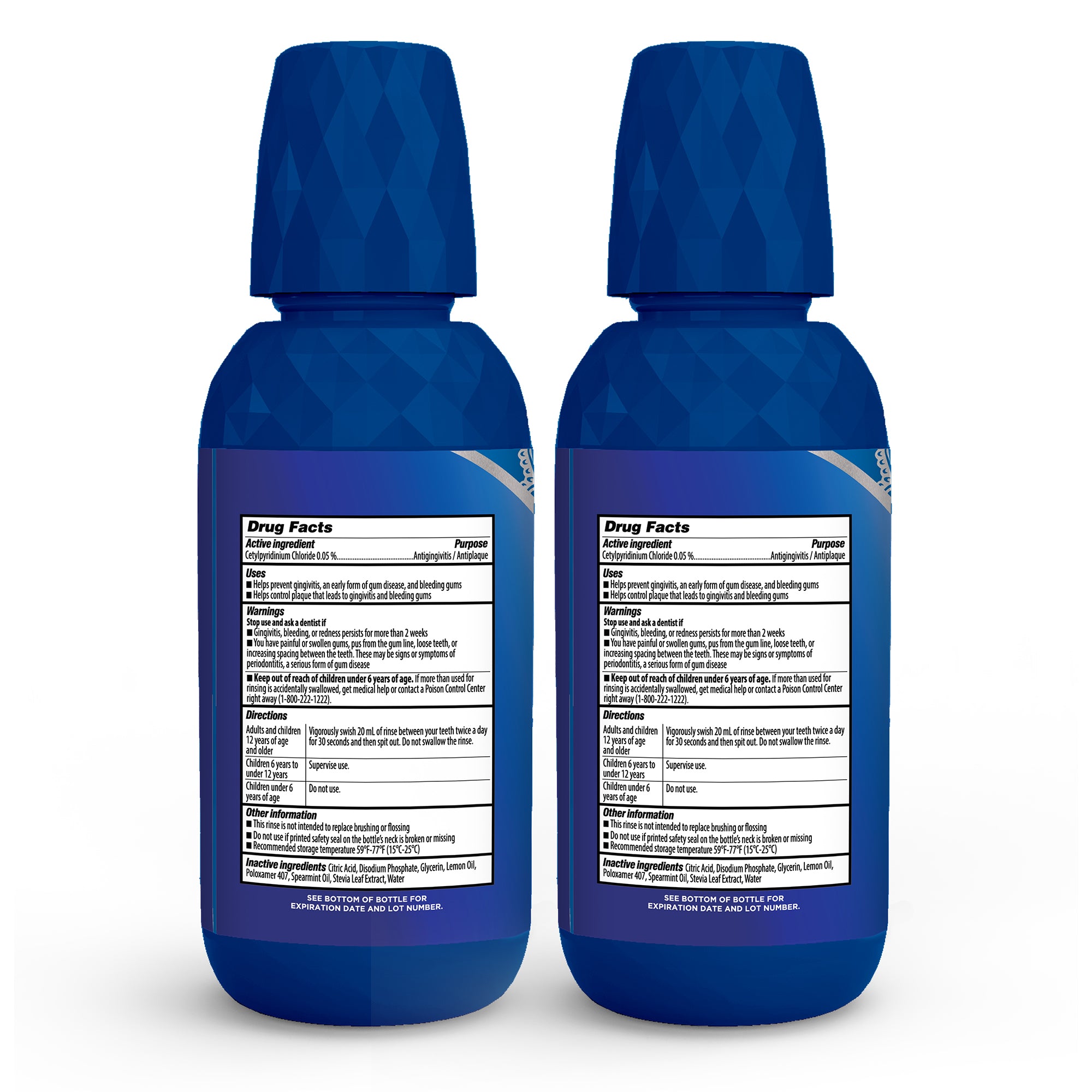 Therapeutic Formula Anti-Gingivitis Oral Rinse Mouthwash - 16 oz - 2 Pack