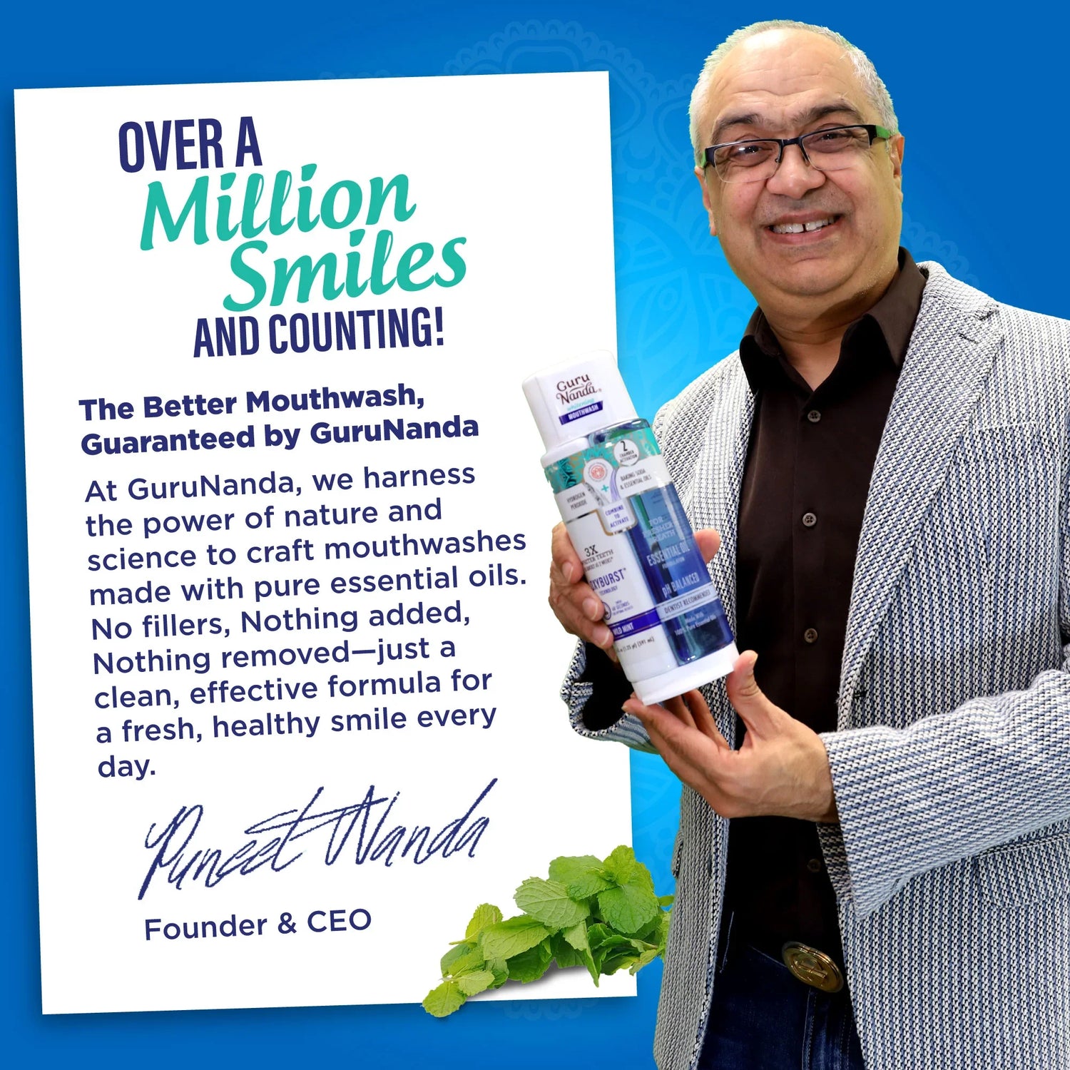 Dual Barrel Oxyburst Whitening Mouthwash, Value Size - 32 Fl Oz