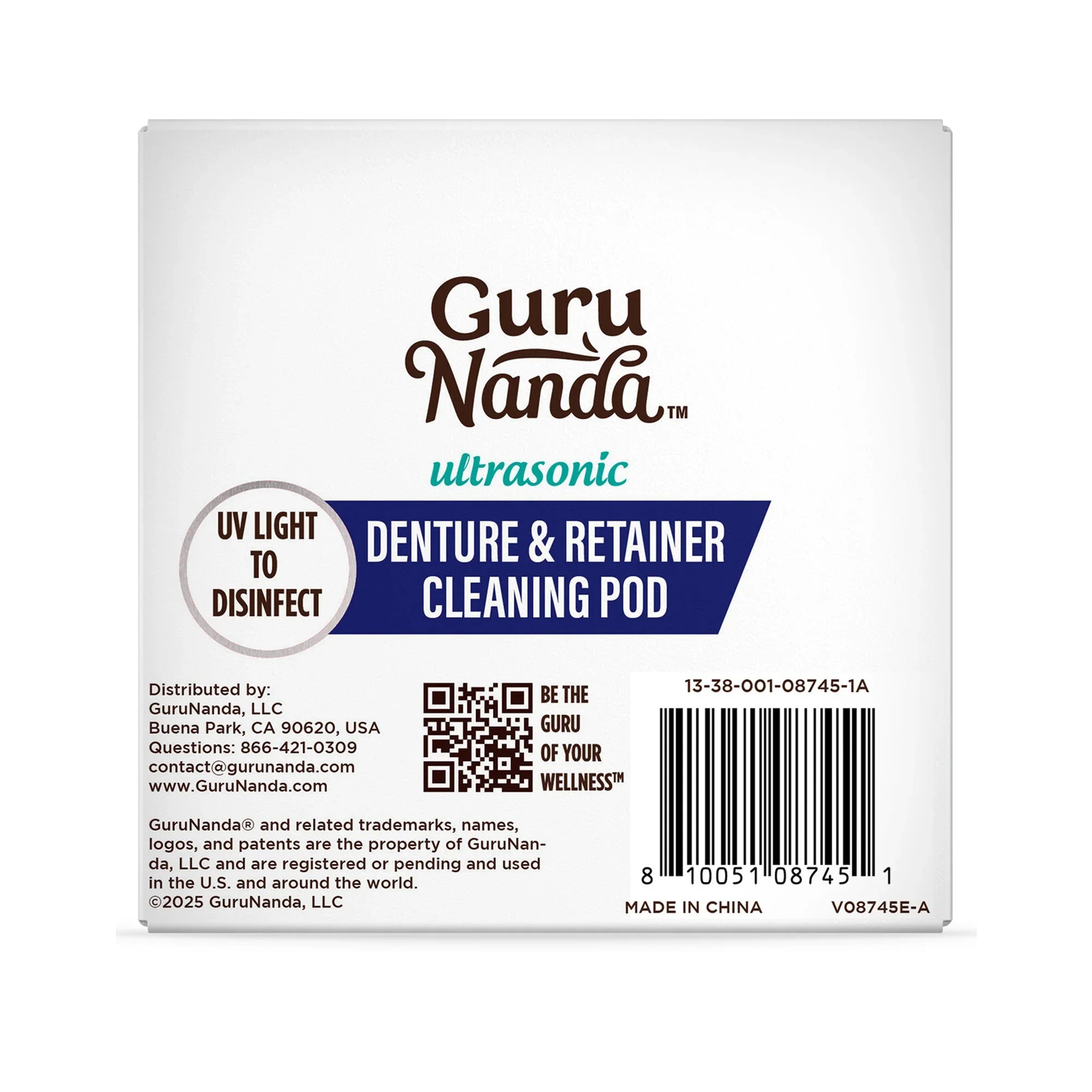 Retainer & Denture Cleaning Pod