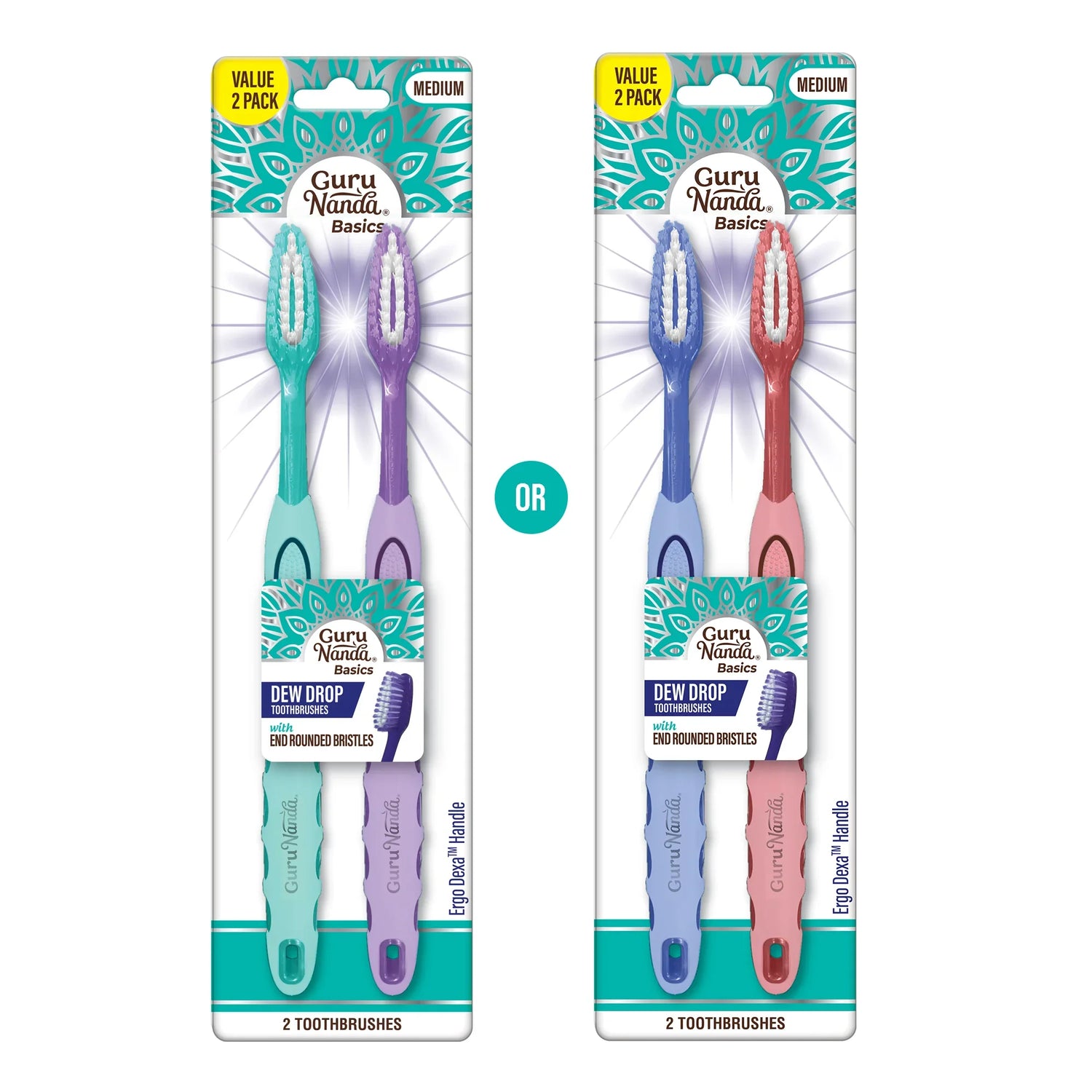 Dew Drop Toothbrushes ( 2 Pack)