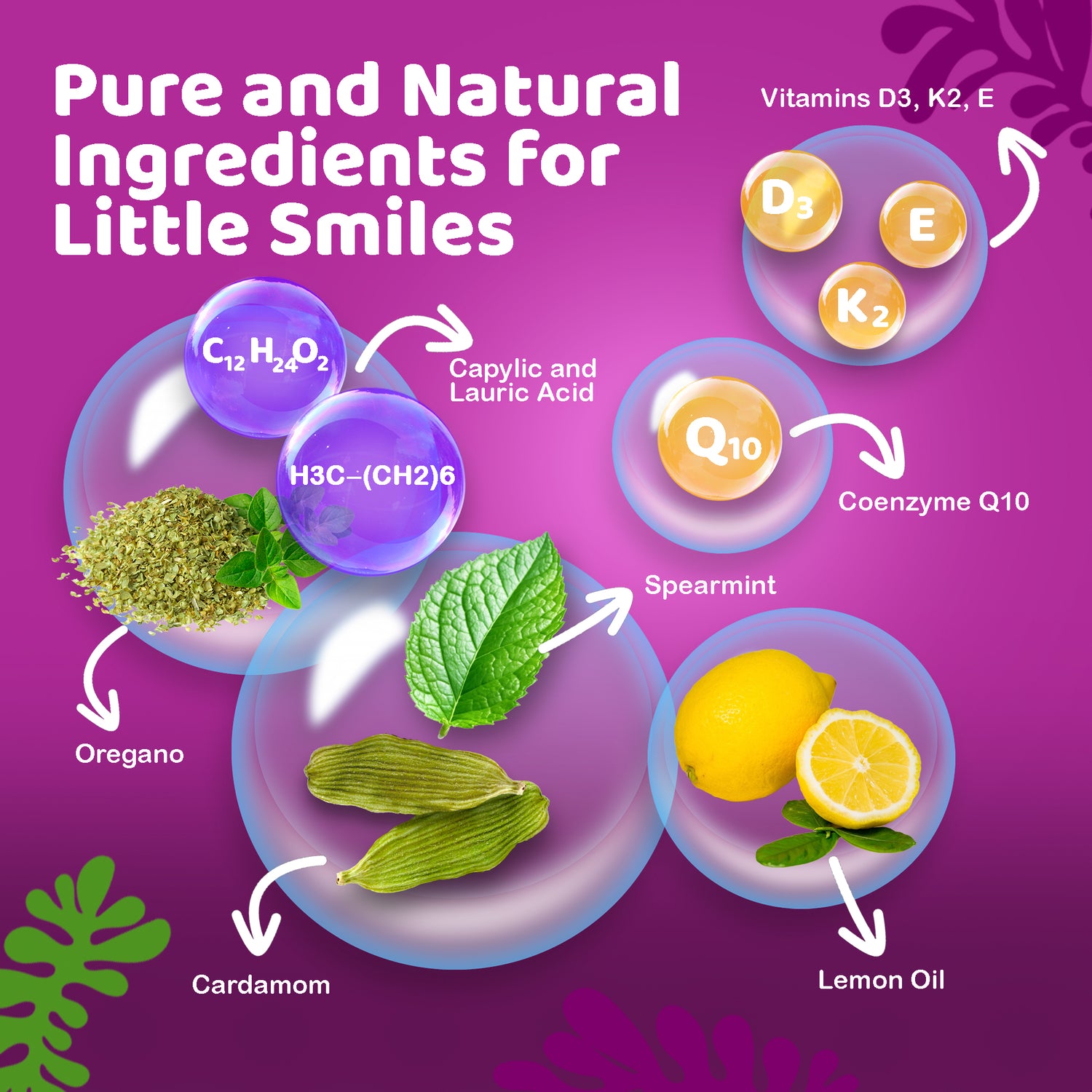 Kids Oil Pulling- Berry Lemon Rose Flavor - 8 oz