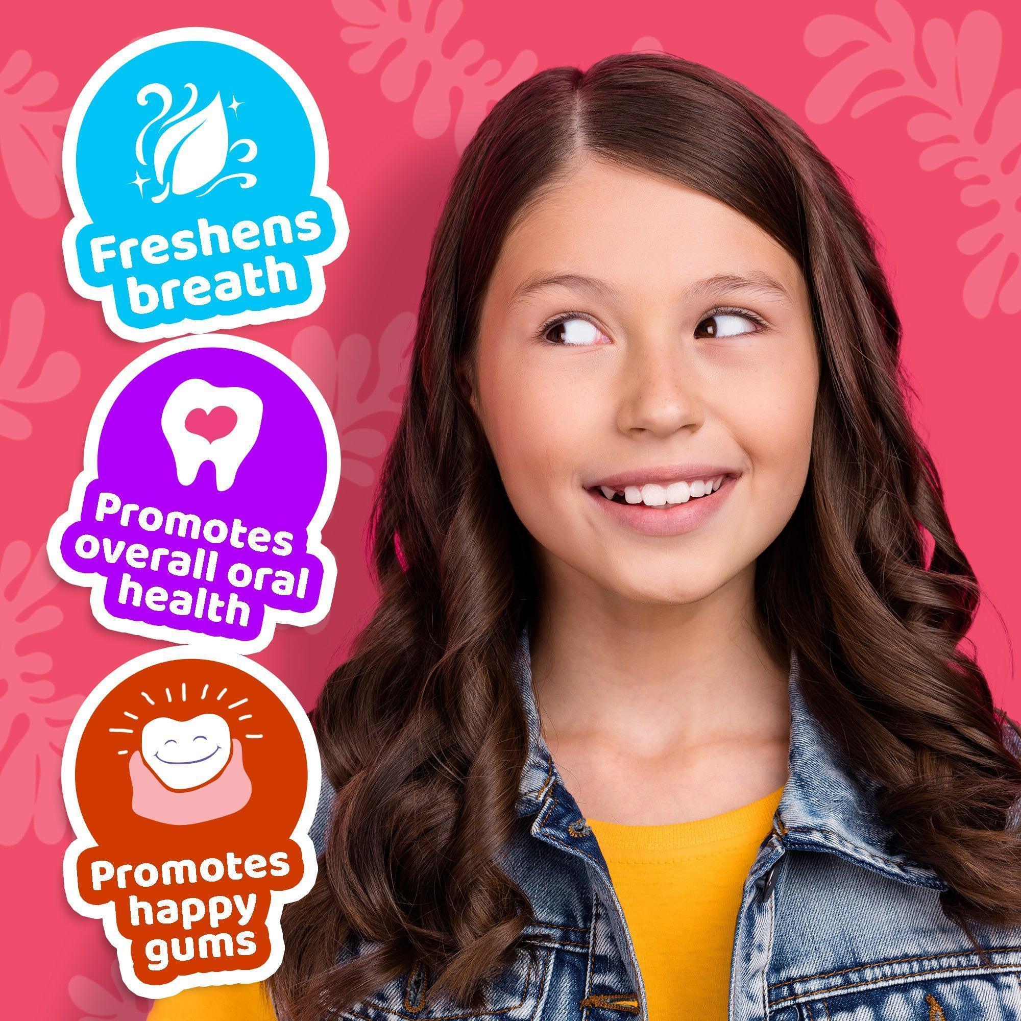 Kids Oil Pulling with Bubble Berry & CoQ10 – 8 fl oz