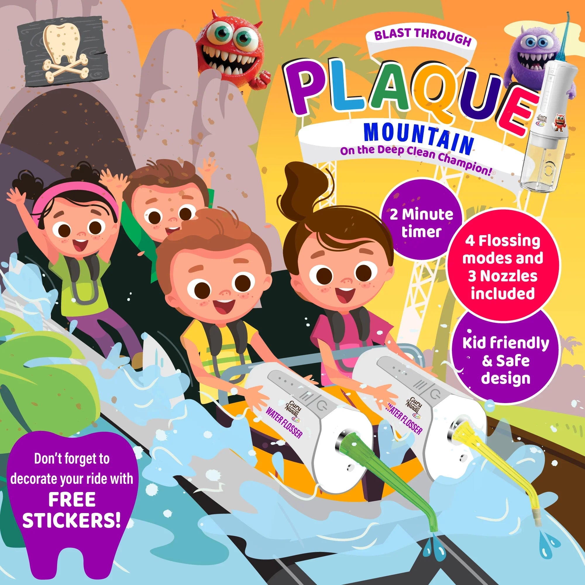 Programme de soins bucco-dentaires pour enfants de Guru