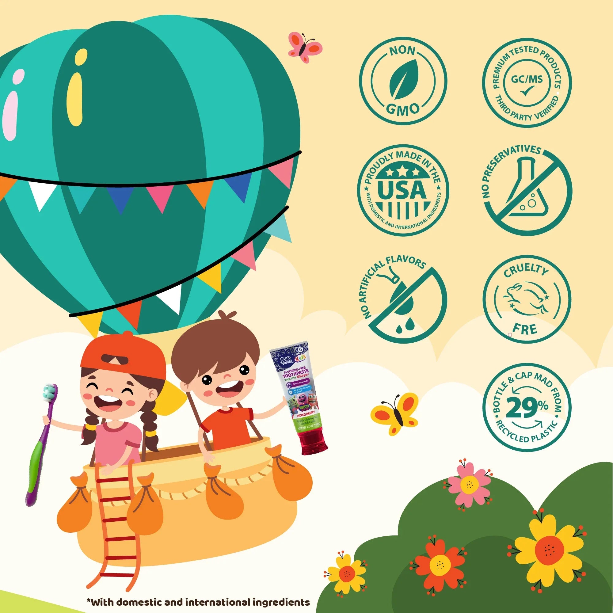 Programme de soins bucco-dentaires pour enfants de Guru