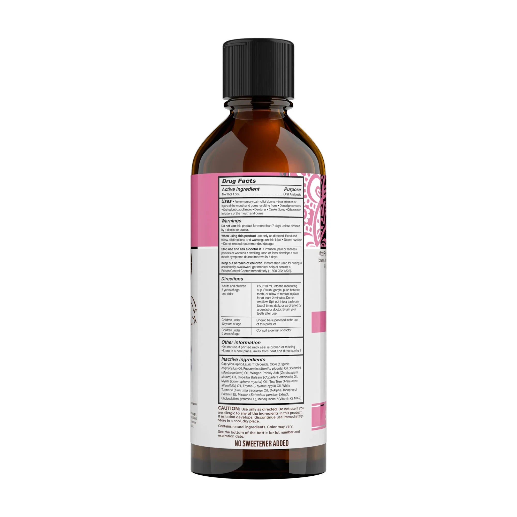 Enjuague bucal de aceite para aliviar el dolor oral – 8 fl. oz.