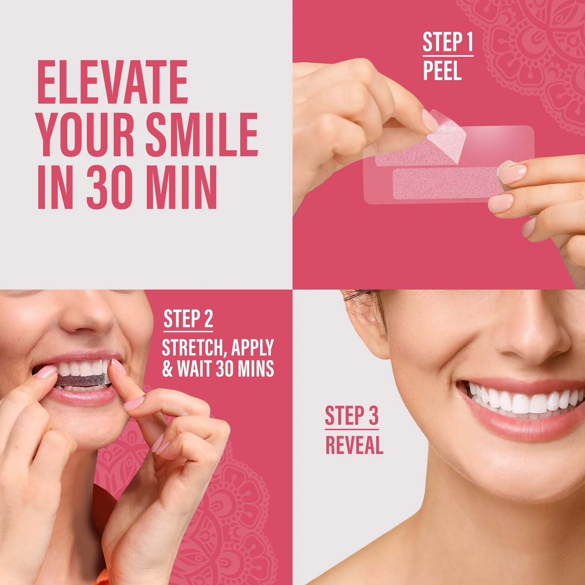 Sensitive Whitening Strips – 9 Day Treatment