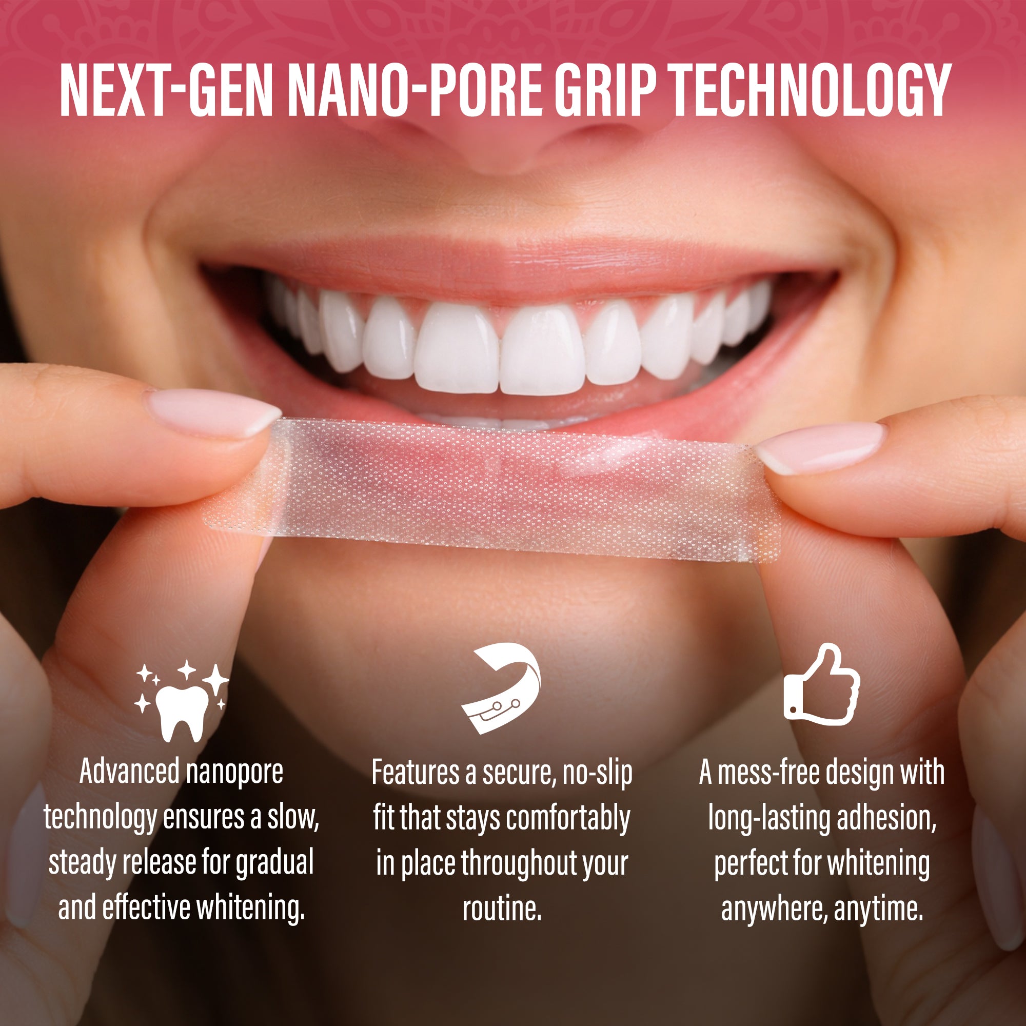 Sensitive Whitening Strips – 16 Treatments