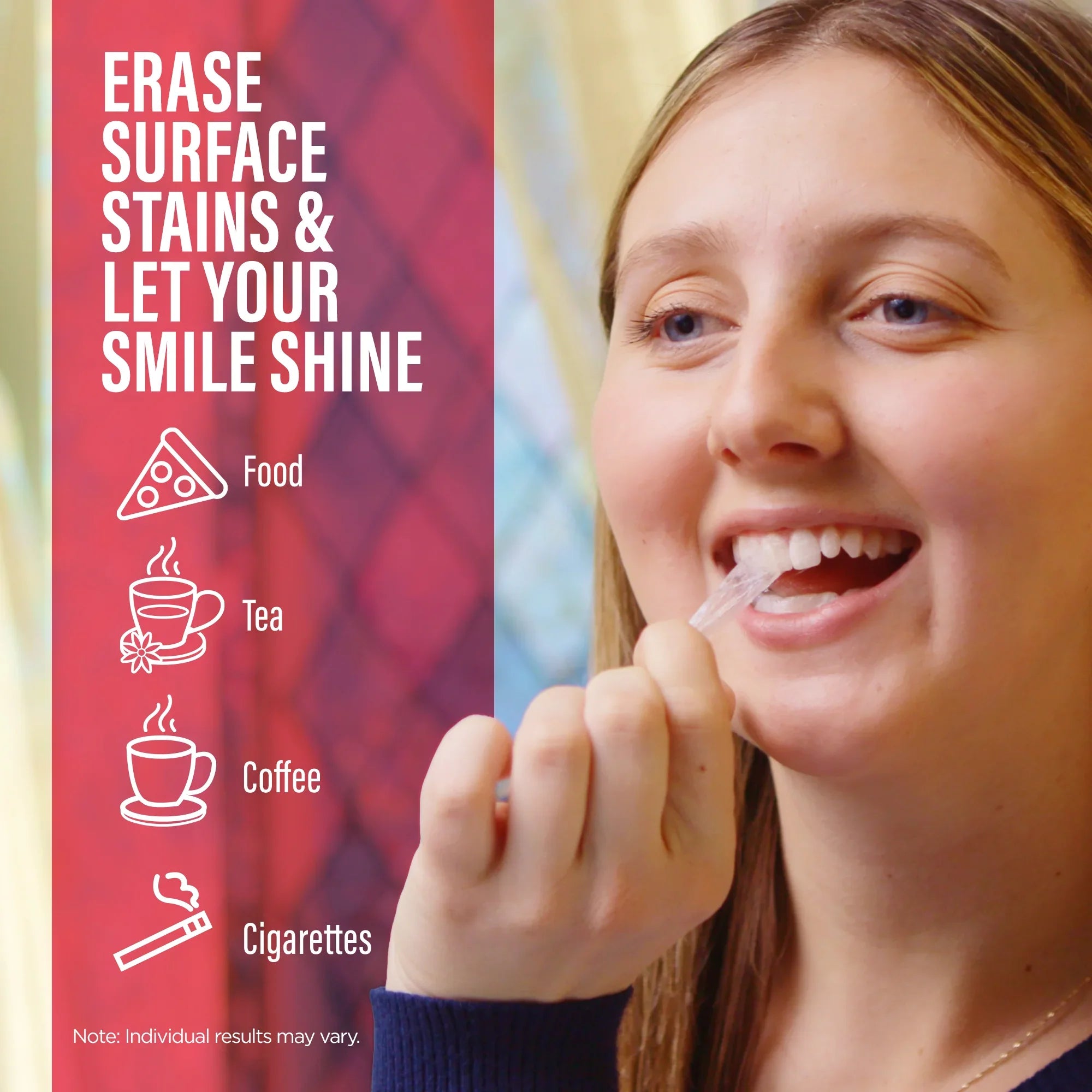 Sensitive Whitening Strips – 16 Day Treatment