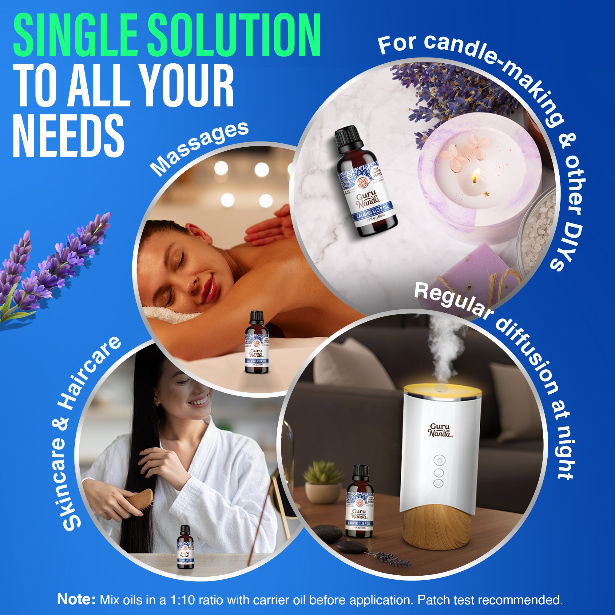 Huile essentielle apaisante pour le sommeil - 110 g