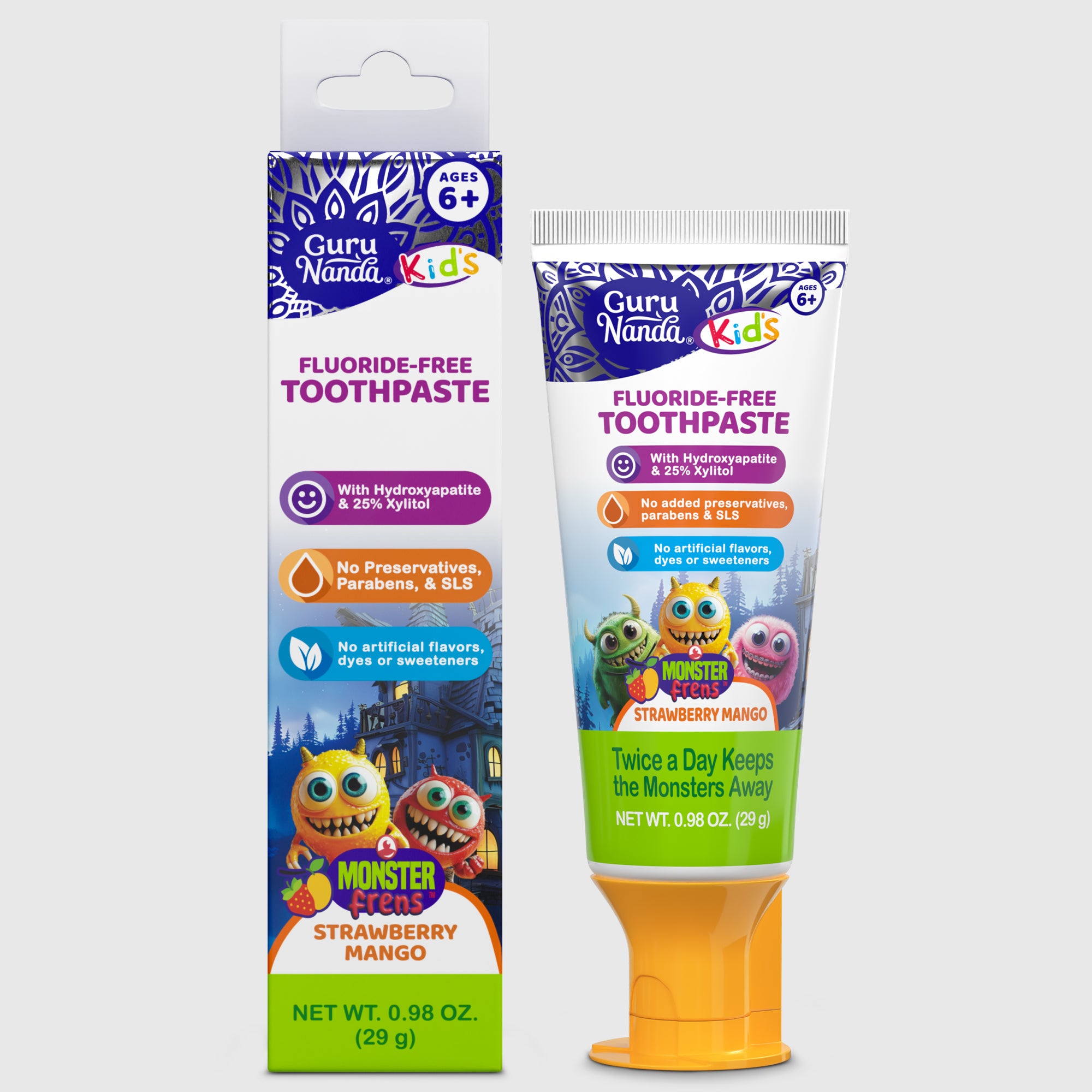 Dentifrice pour enfants au xylitol et à l&