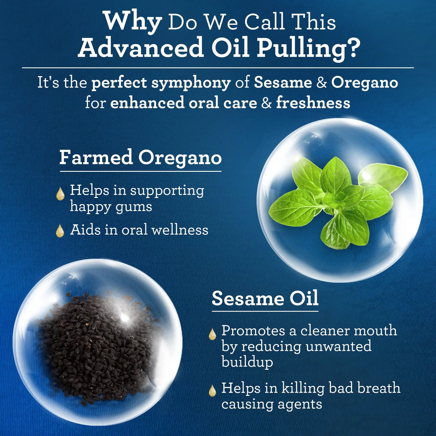 Aceite de extracción de fórmula avanzada para dientes y encías, 8 onzas líquidas (paquete de 3)