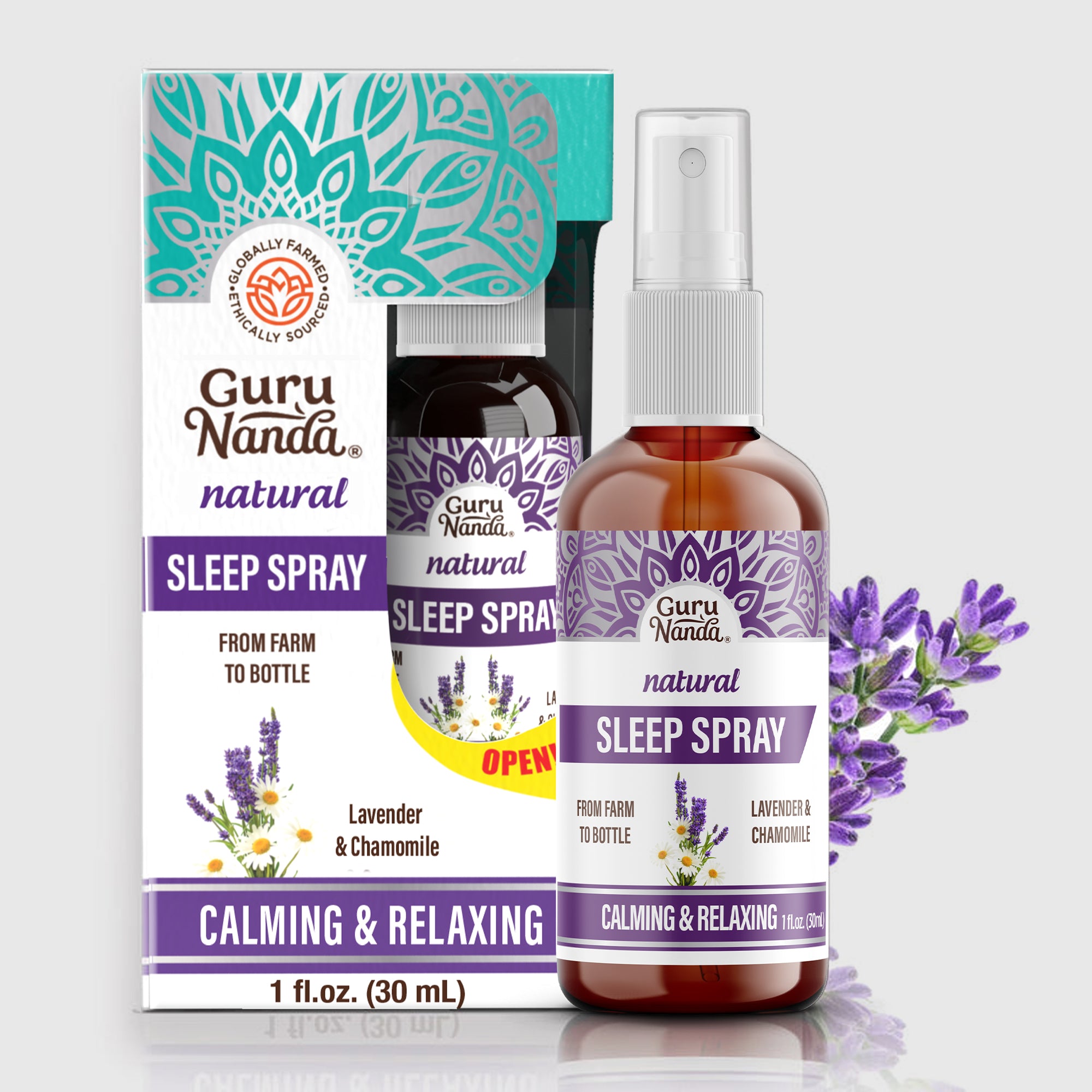 Aerosol para Dormir Natural, Lavanda y Manzanilla – 30 ml