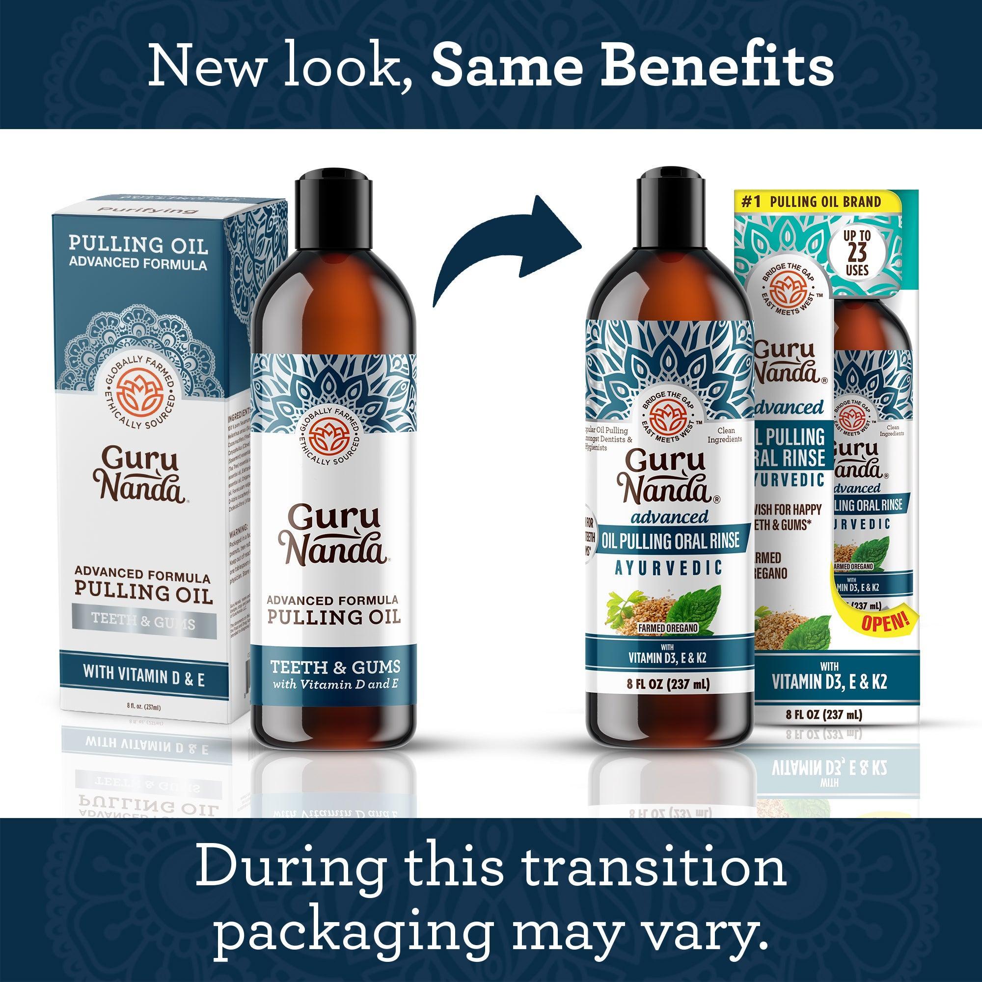 Huile de traction pour dents et gencives à formule avancée, 8 fl oz - 1 paquet