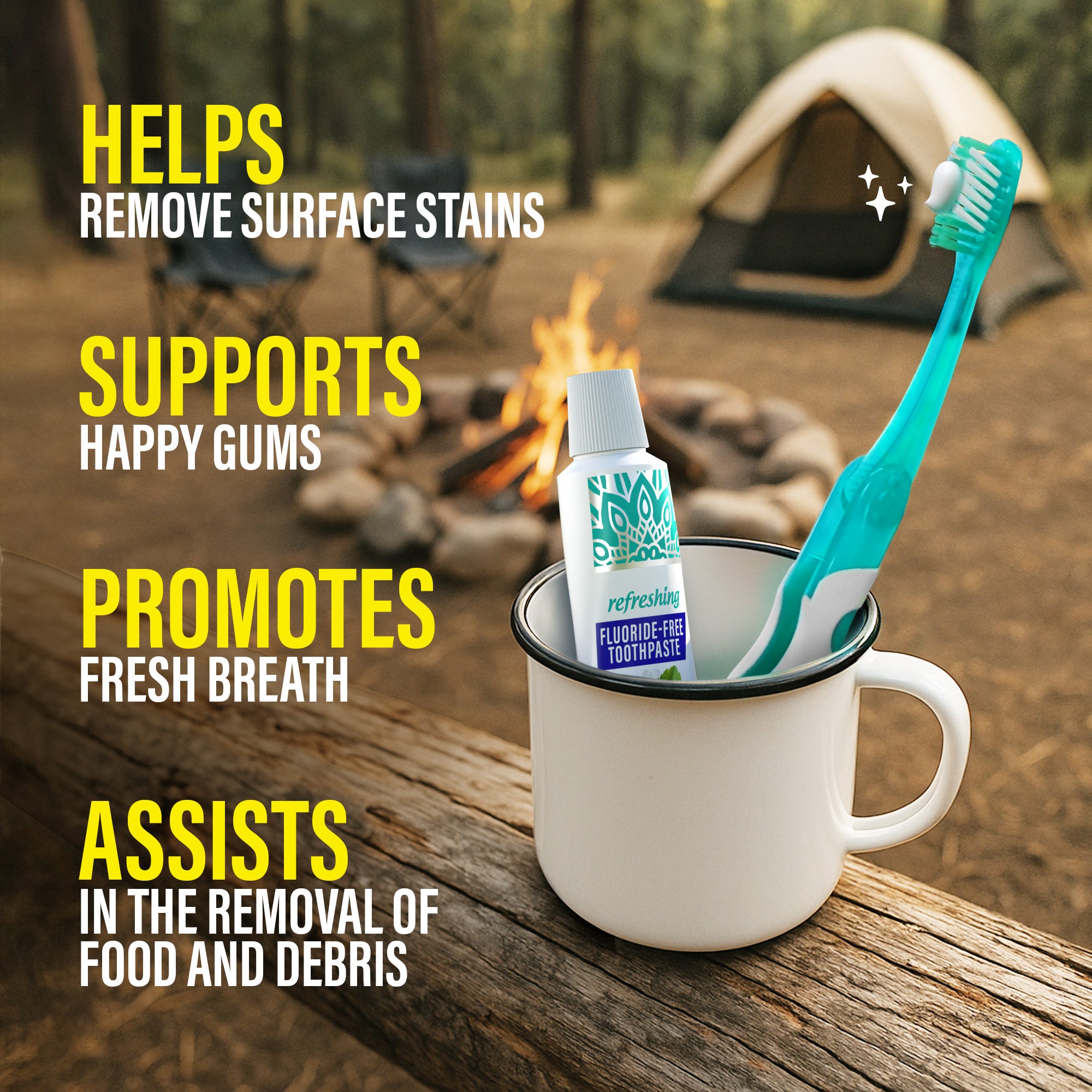 Jasmine Mint Fluoride-Free Hydroxyapatite Travel Size Toothpaste