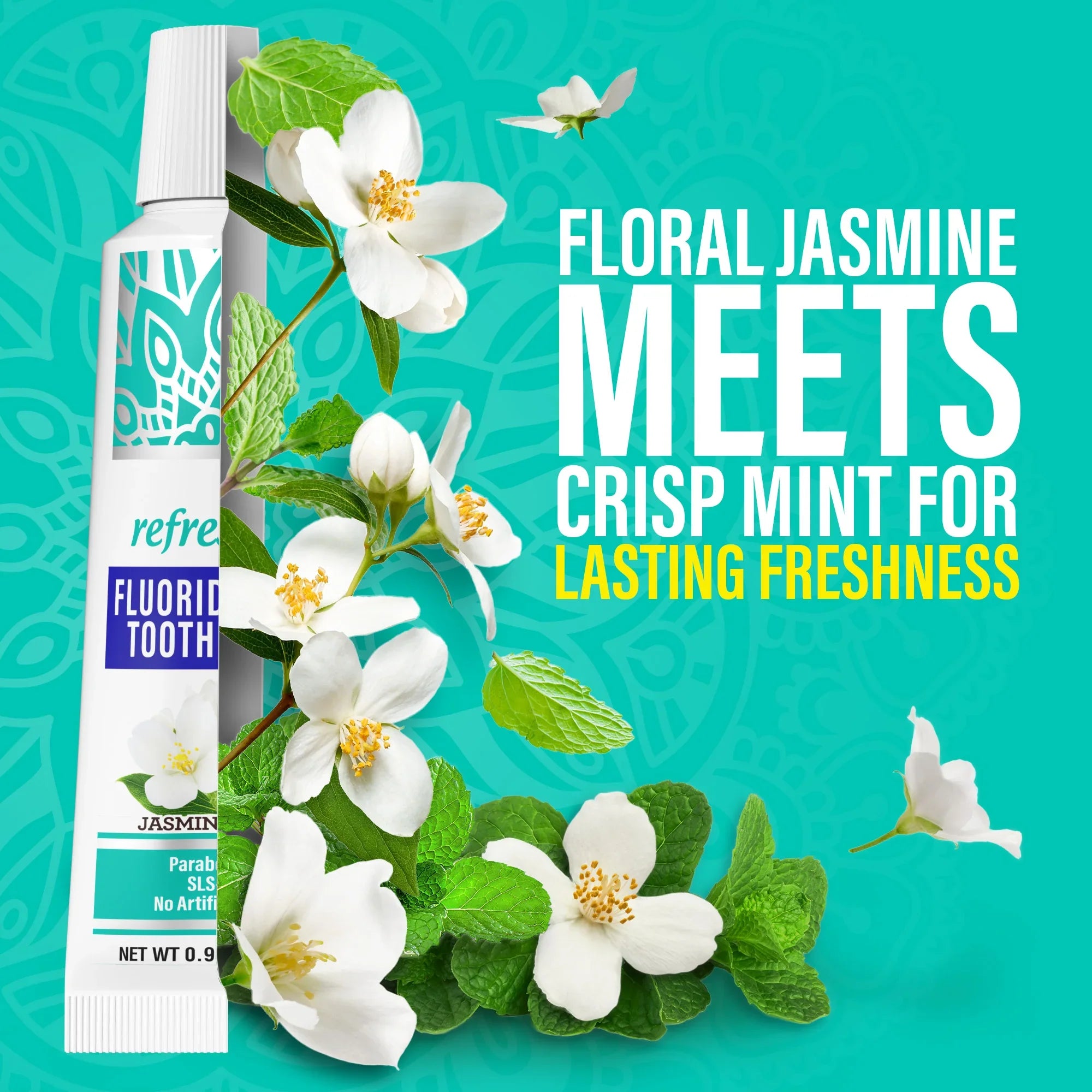 Hydroxyapatite Toothpaste, Jasmine Mint – 0.98 oz