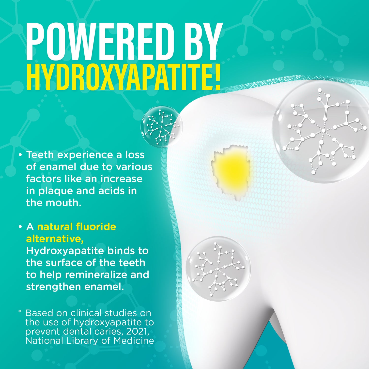 Jasmine Mint Fluoride-Free Hydroxyapatite Travel Size Toothpaste