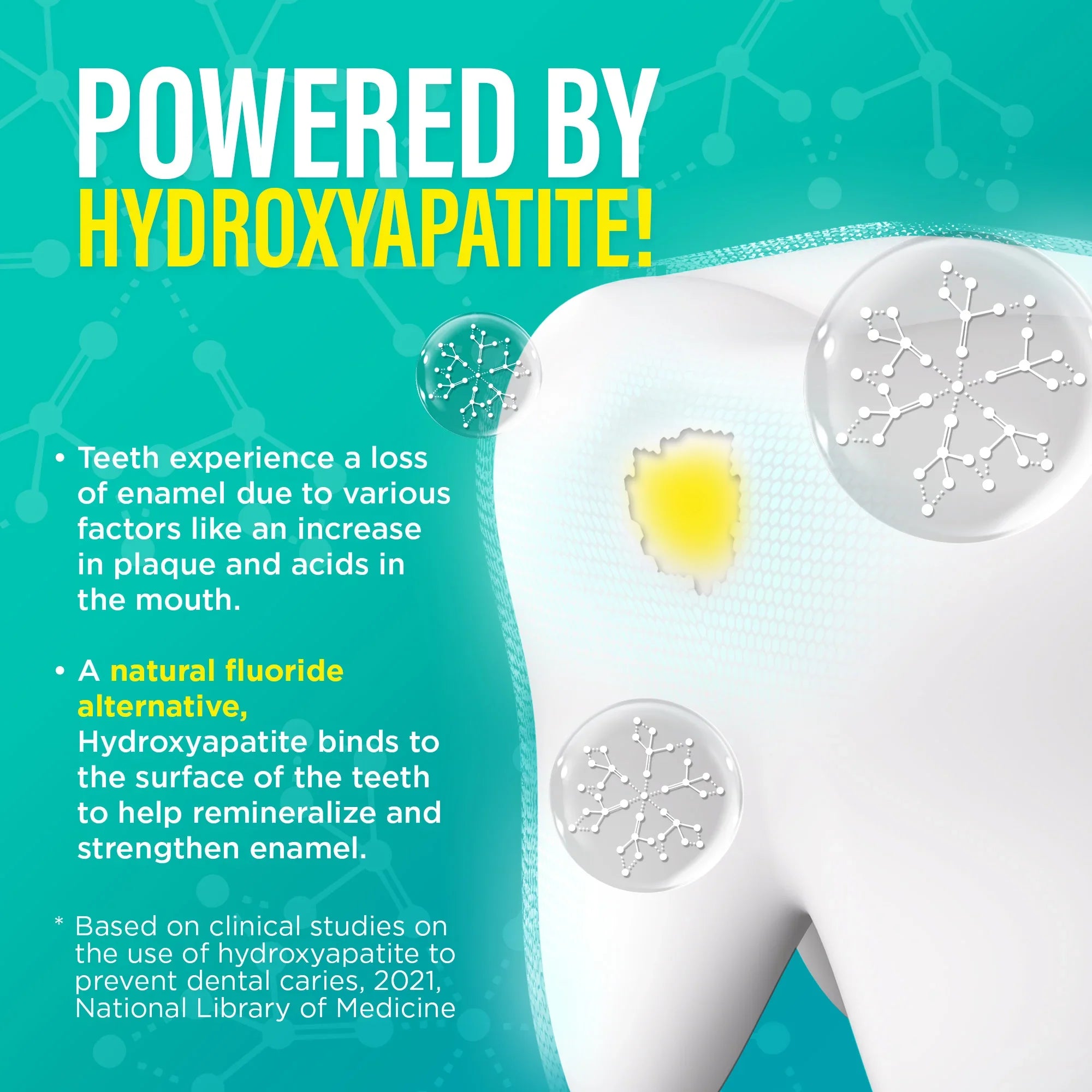 Hydroxyapatite Toothpaste, Jasmine Mint – 0.98 oz